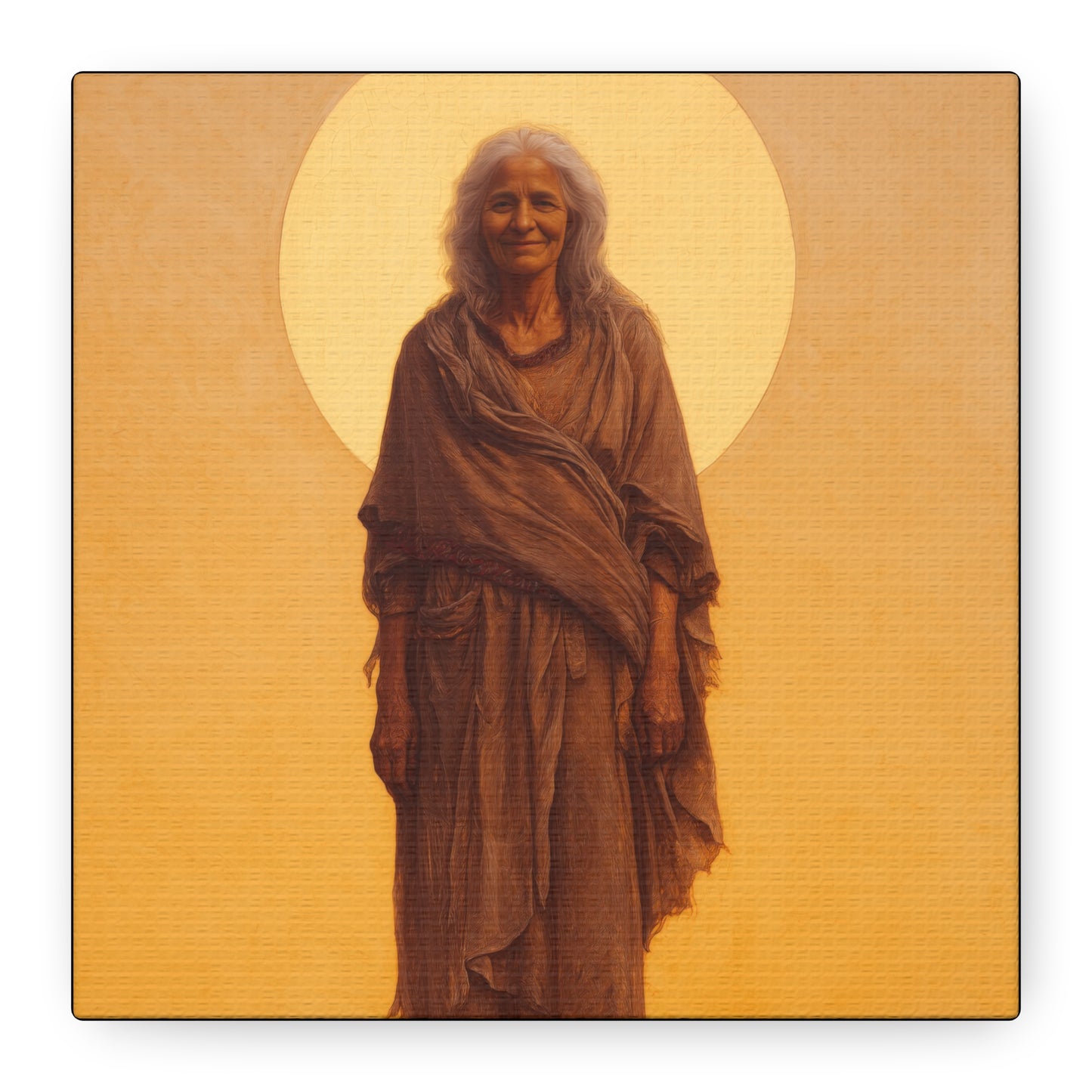 Saint Mary of Egypt - Desert Mother - Gallery Wrapped Canvas - Print - Religious Art for your Home - Catholic Art