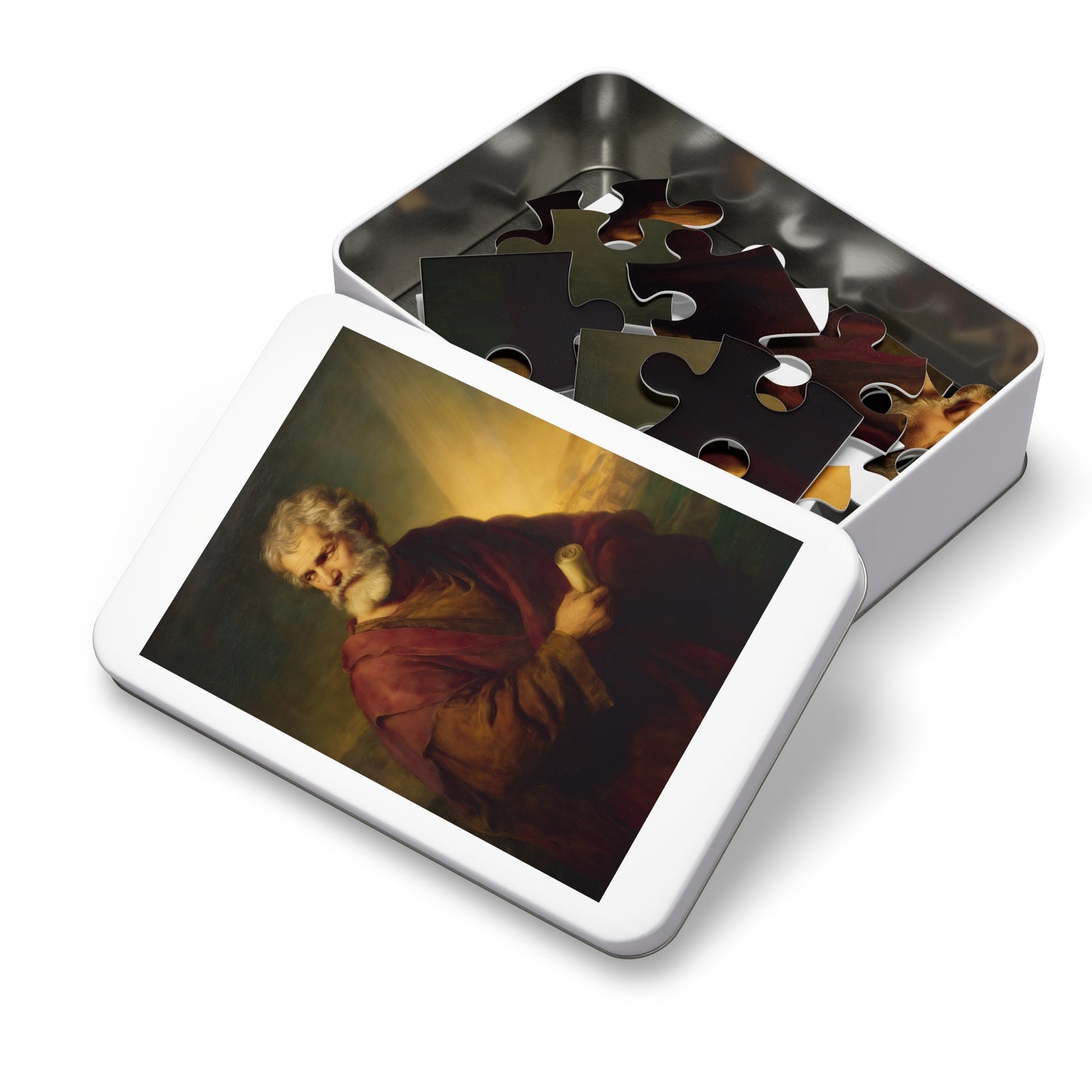 Saint Phillip the Apostle - Puzzle and Keepsake Tin - Religious Jigsaw Puzzle (30, 110, 252, 500,1000)
