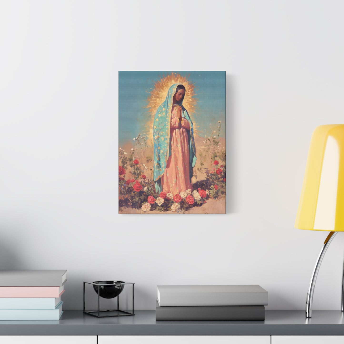 Our Lady of Guadalupe - Gallery Wrapped Canvas - Print - Religious Art for your Home - Catholic Art