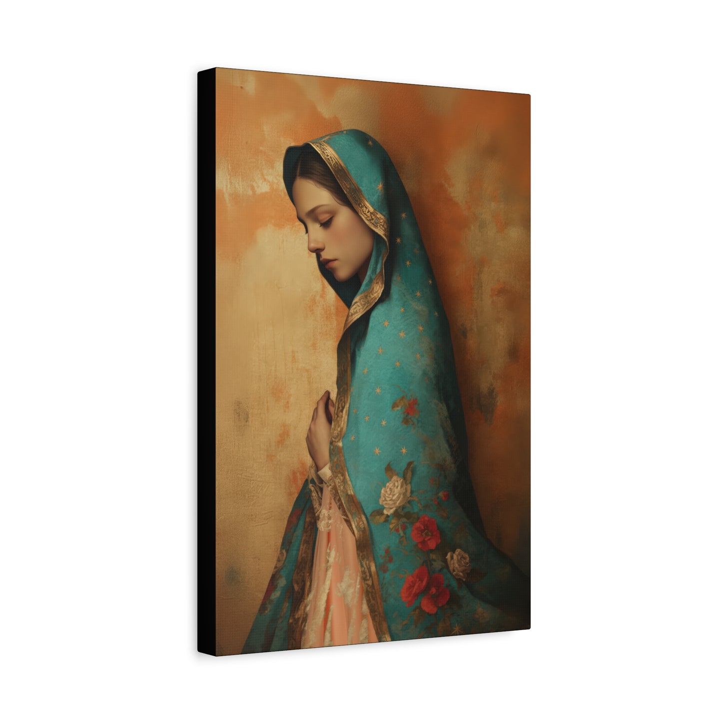 Our Lady of Guadalupe - Gallery Wrapped Canvas - Print - Religious Art for your Home - Catholic Art