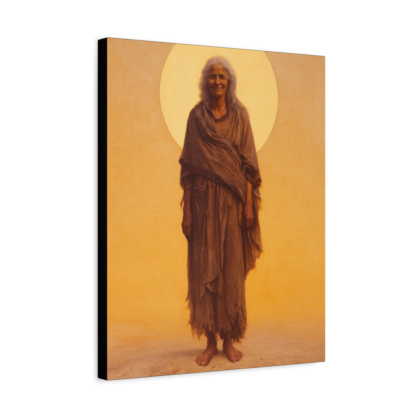 Saint Mary of Egypt - Desert Mother - Gallery Wrapped Canvas - Print - Religious Art for your Home - Catholic Art