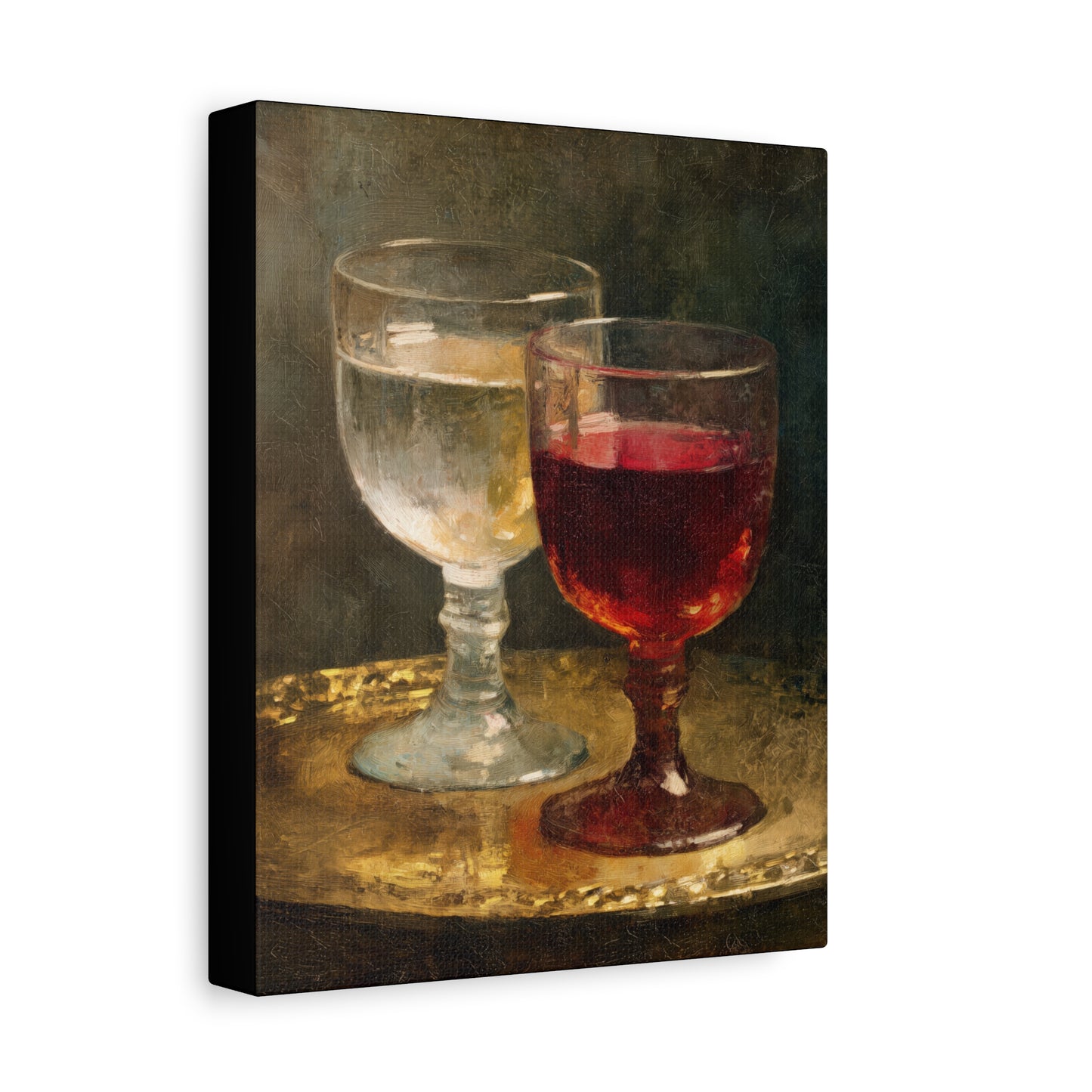 Cana and the Miracle of Abundance - Water into Wine - Gallery Wrapped Canvas - Print - Religious Art for your Home - Catholic Art Print