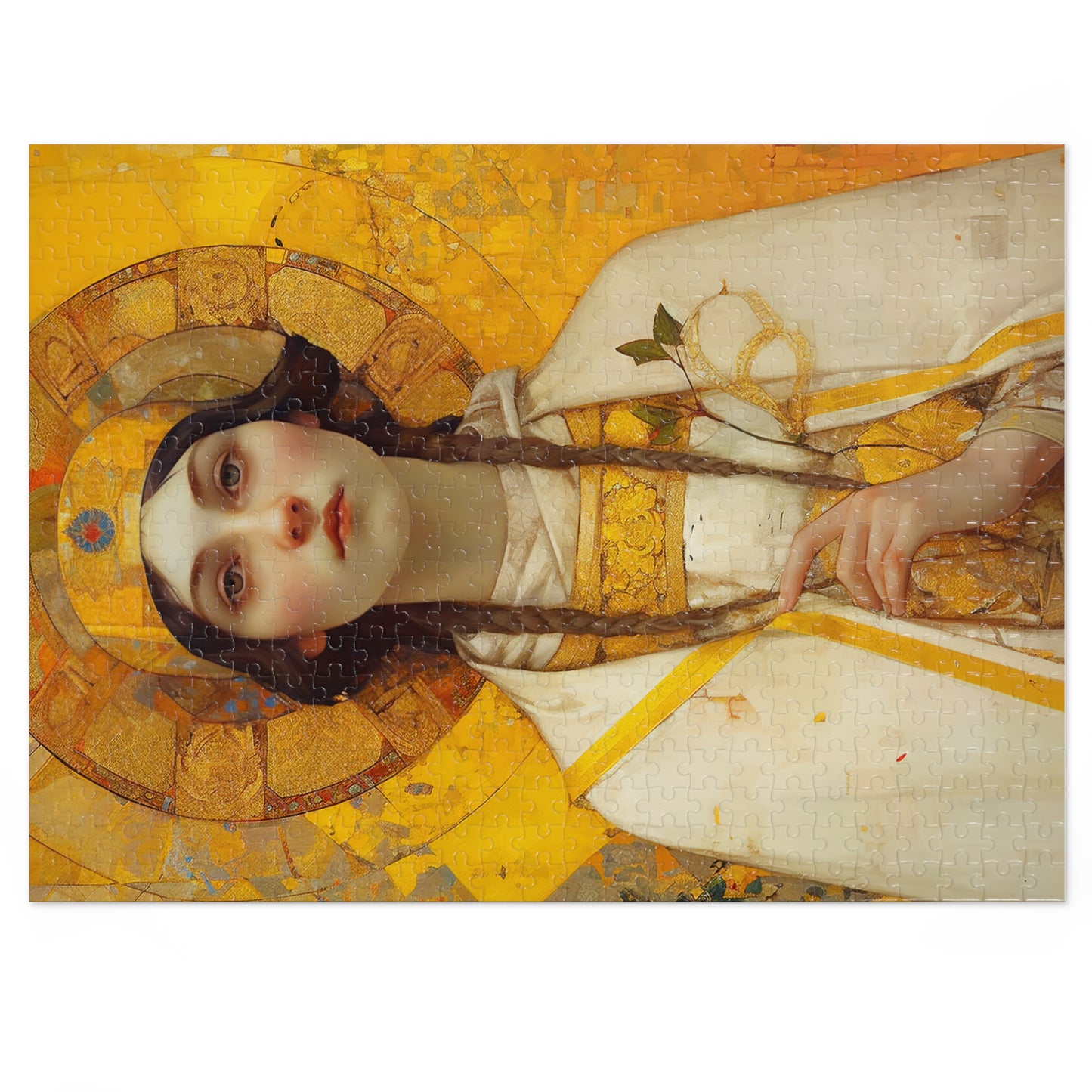 Saint Agatha - Puzzle and Keepsake Tin - Jigsaw Puzzle (30, 110, 252, 500,1000-Piece) - Religious Puzzle