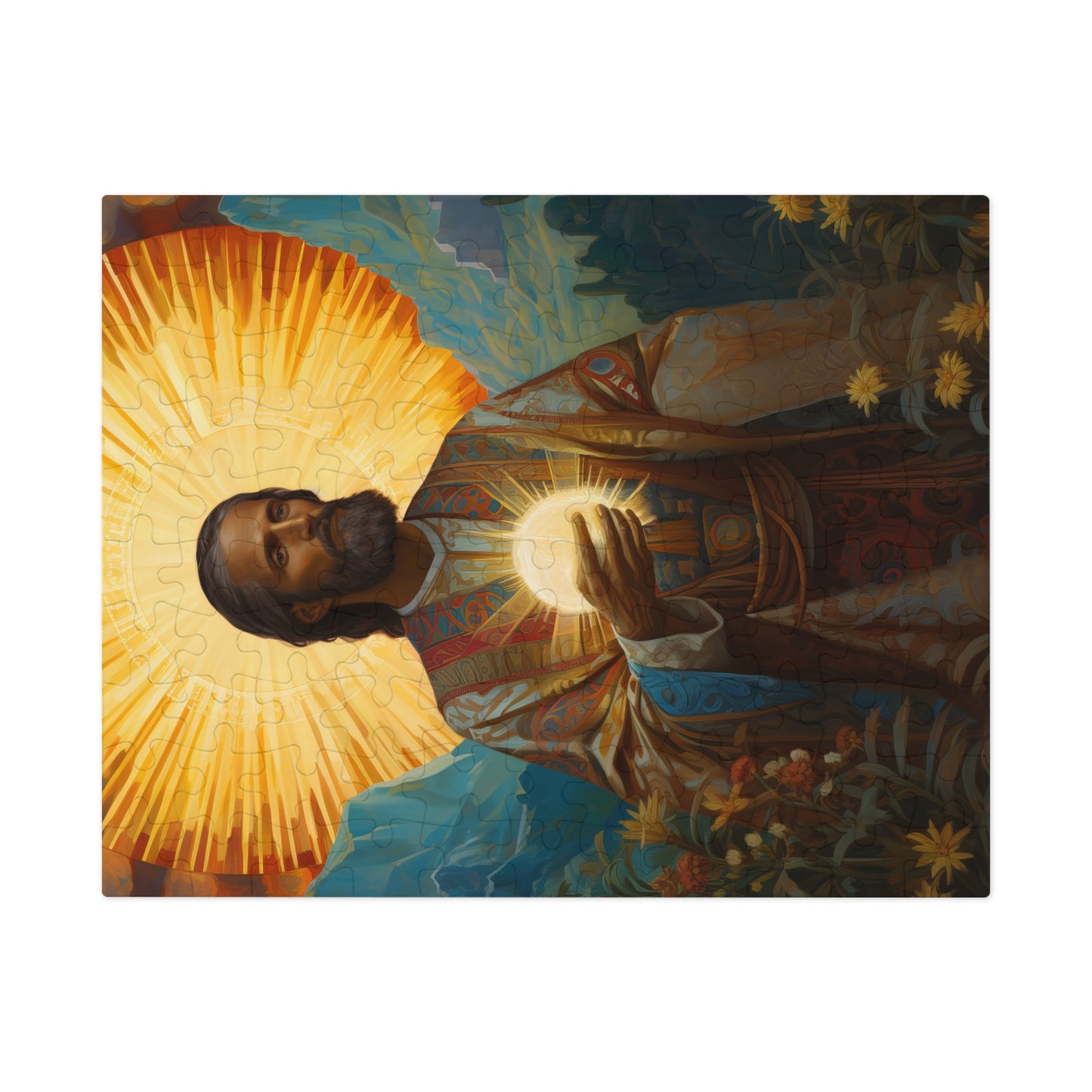 Saint Benignus of Dijon - Puzzle and Keepsake Tin - Jigsaw Puzzle (30, 110, 252, 500,1000-Piece) - Religious Puzzle