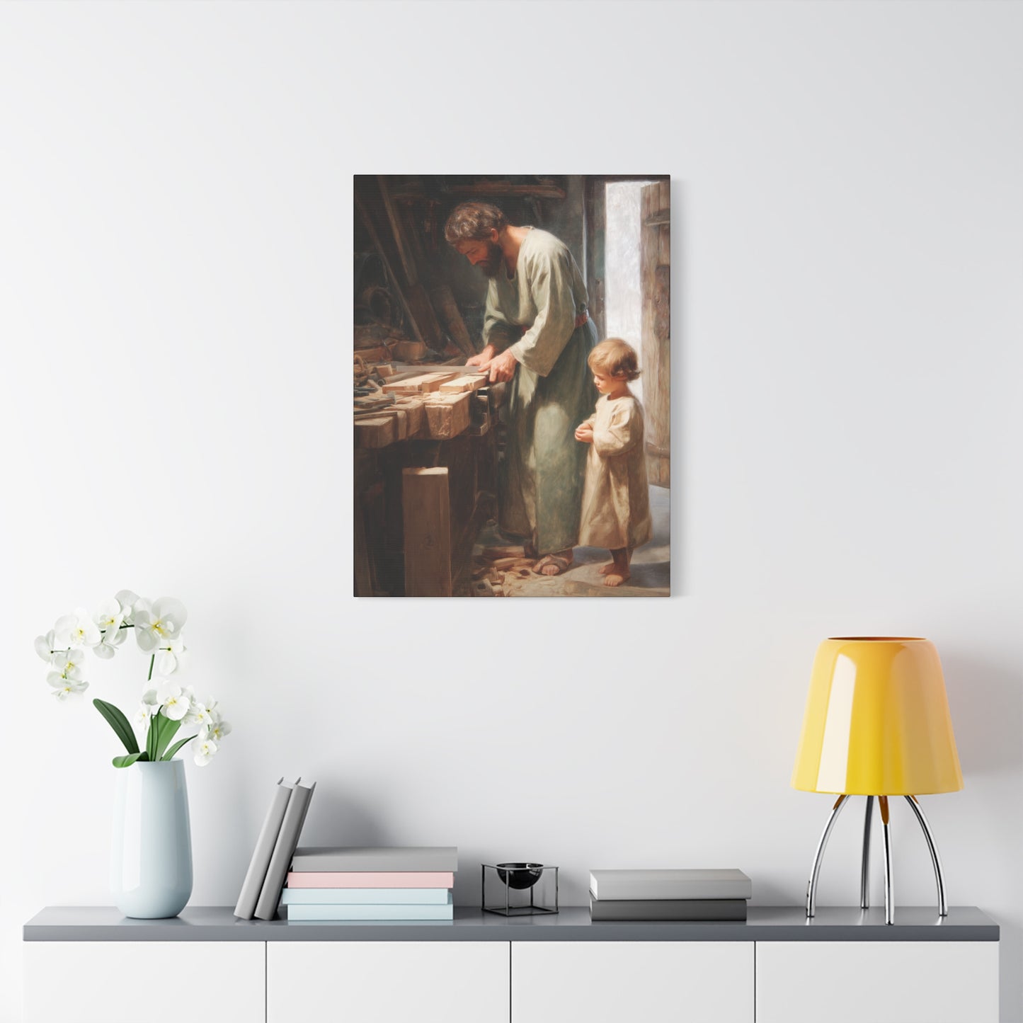 St. Joseph the Worker - Catholic Saint Canvas Print