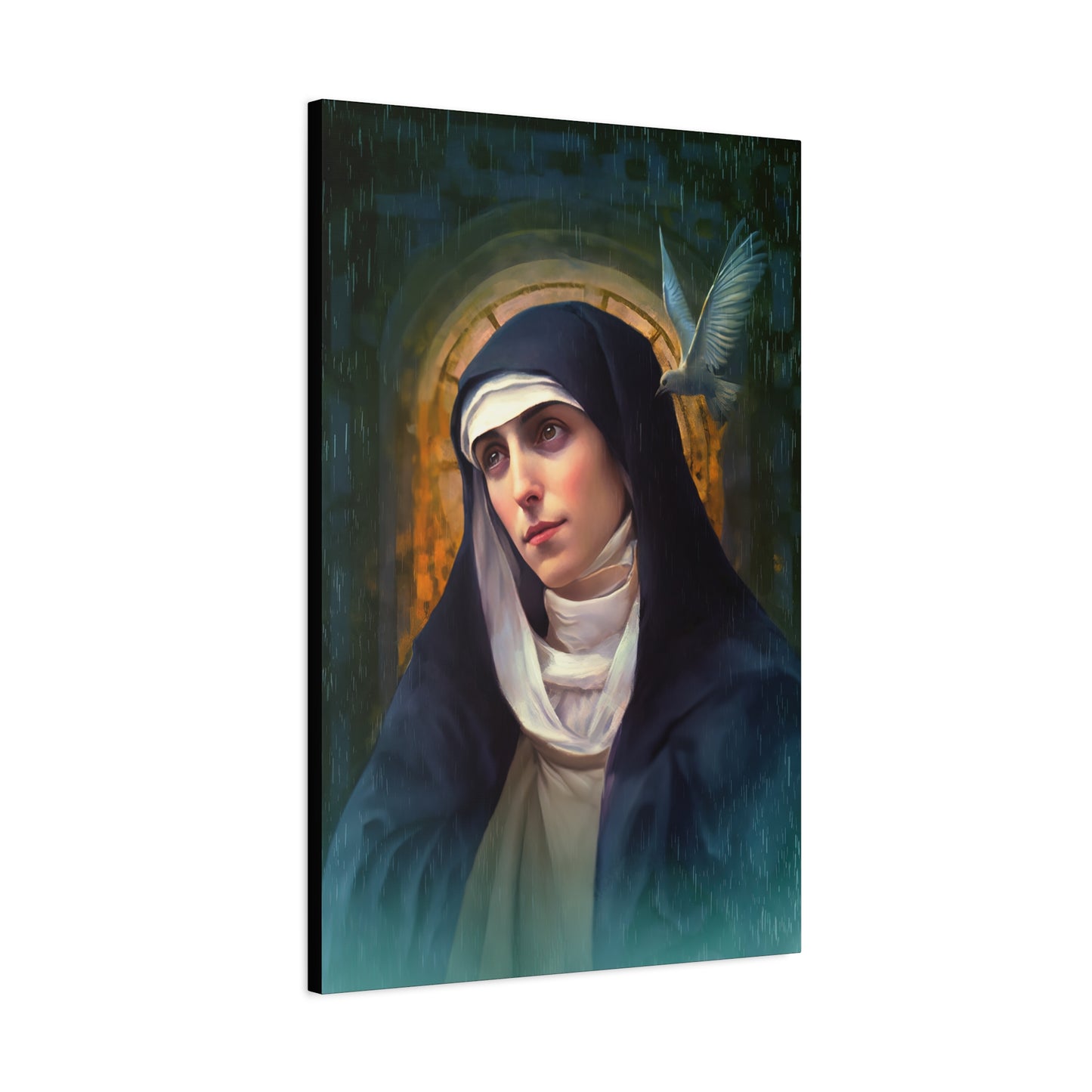 Saint Teresa of Avila - Museum Wrapped Canvas - Sanctified Souls Print - Religious Art for your Home