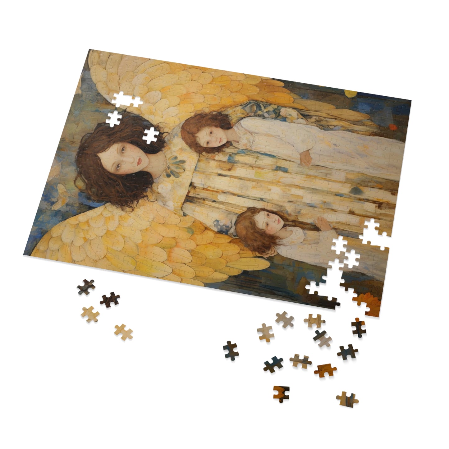 Embrace of the Guardian - Puzzle and Keepsake Tin - Religious Jigsaw Puzzle (30, 110, 252, 500,1000-Piece) - Religious Puzzle