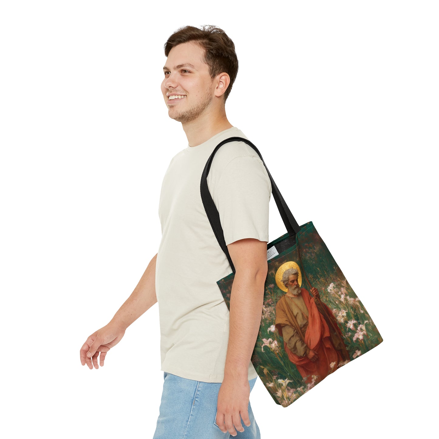 Saint James the Lesser - Tote Bag - Large Medium Small Faith Art Bag - Bible Study Faith Purse - Double Sided