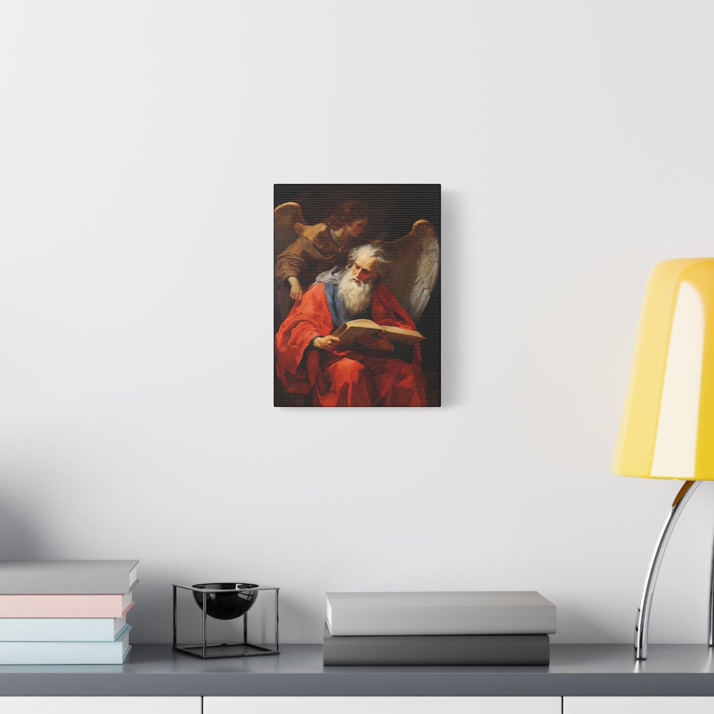 Saint Matthew the Apostle - Museum Wrapped Canvas - Sanctified Souls Print - Religious Art for your Home