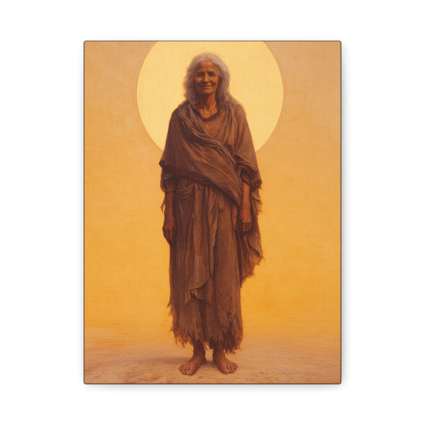 Saint Mary of Egypt - Desert Mother - Gallery Wrapped Canvas - Print - Religious Art for your Home - Catholic Art