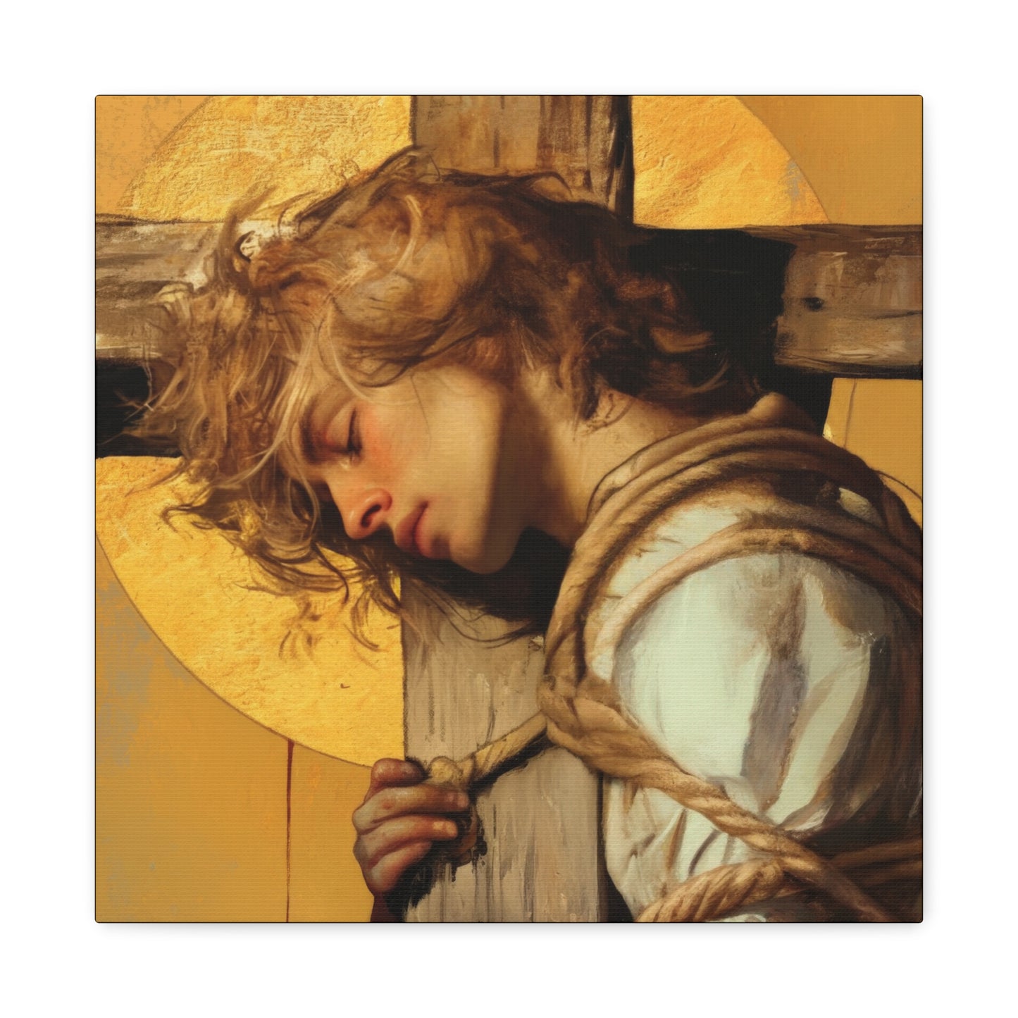 Saint Dismus, The 'Good Thief' - Gallery Wrapped Canvas - Print - Religious Art for your Home - Catholic Art