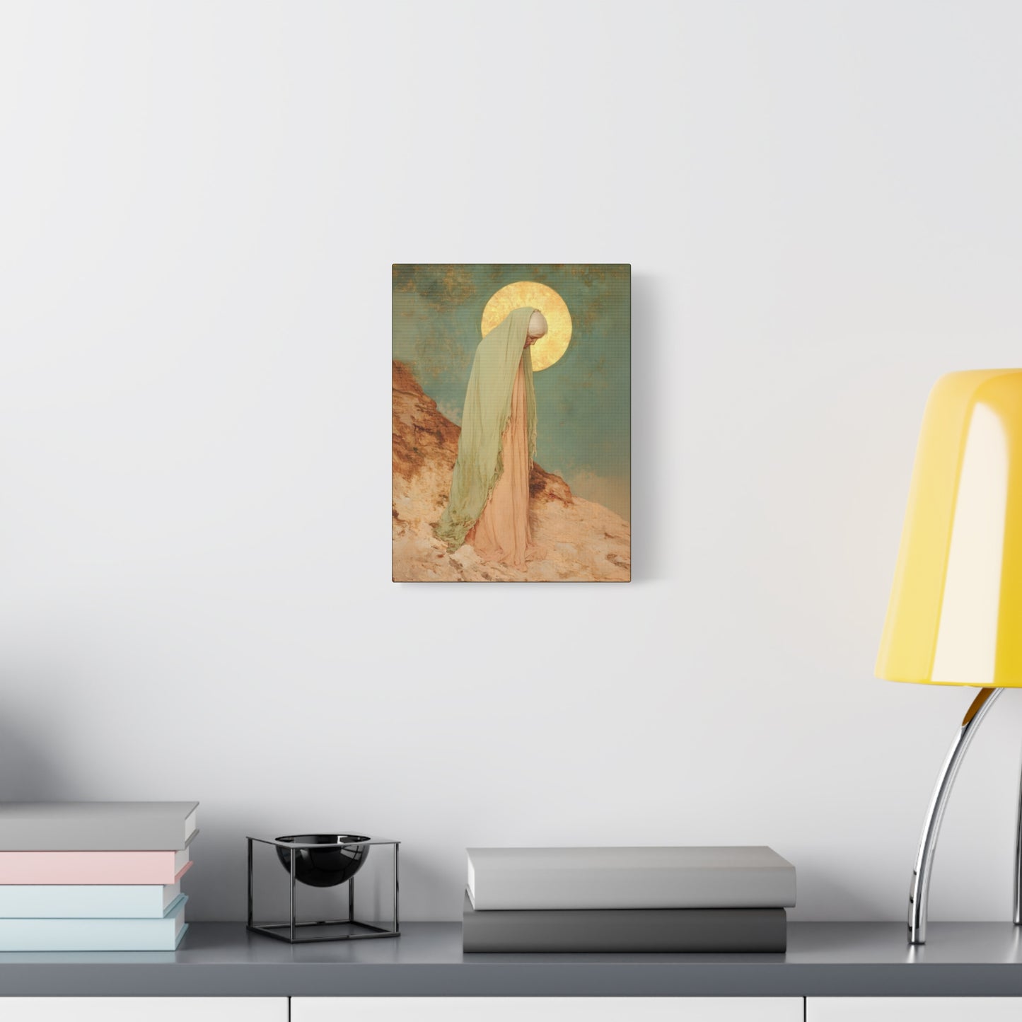 Saint Melania the Elder - Desert Mother - Gallery Wrapped Canvas - Print - Religious Art for your Home - Catholic Art Print
