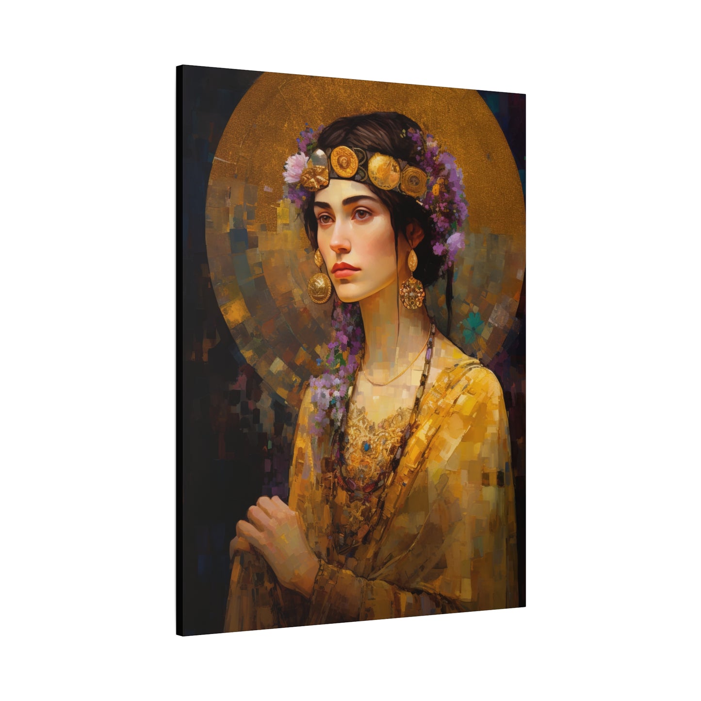 Saint Lydia Purpuraria Canvas Print - Multiple Sizes - Catholic Home art - Museum Wrapped Canvas - Sanctified Souls Print