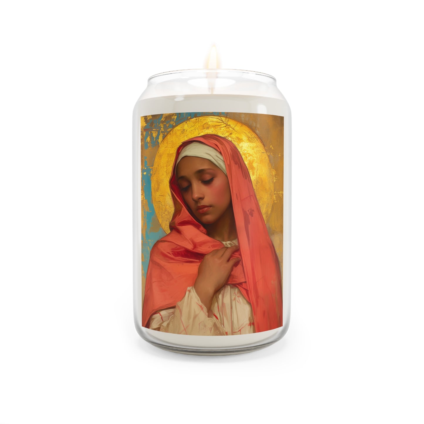 Saint Lea of Rome Candle  - Scented Prayer Candle, 13.75oz - Religious Prayer Candle - Catholic Saint Candle