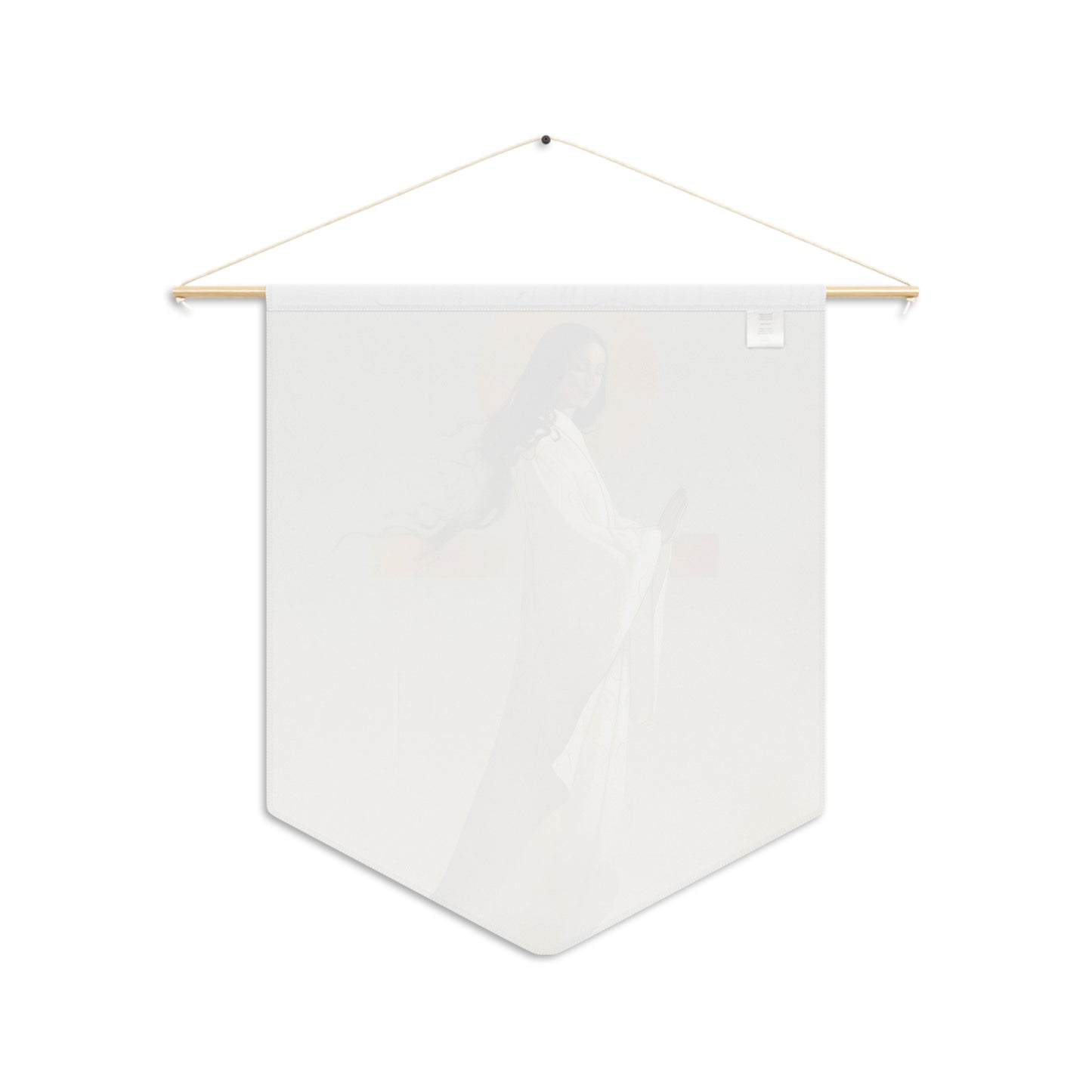 Our Lady of Akita - Mother Mary - Pennant / Banner / Wall Hanging - Prayer room - Catholic Art - Large - 18" x 21"