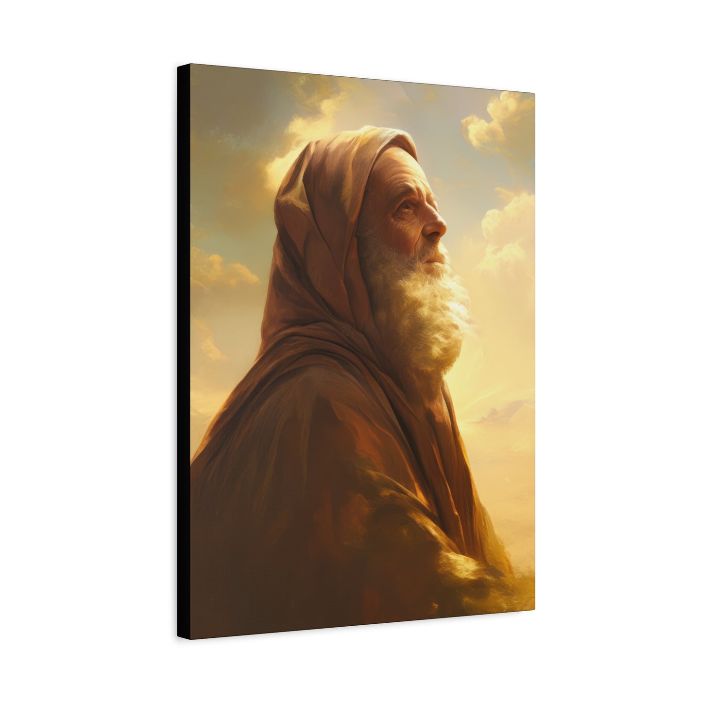 Father Abraham - Museum Wrapped Canvas - Sanctified Souls Print - Religious Art for your Home