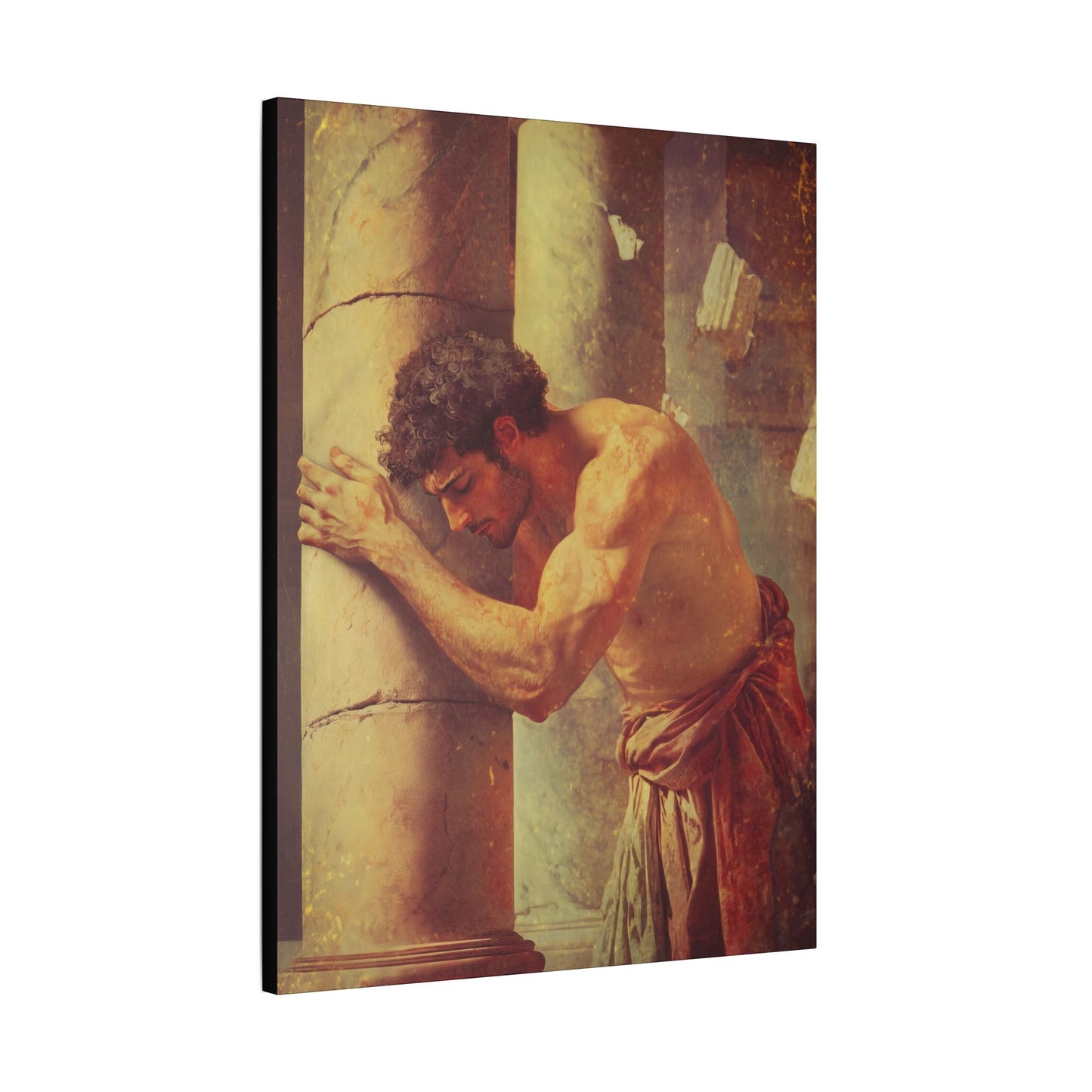 Samson - Museum Wrapped Canvas - Sanctified Souls Print - Religious Art for your Home