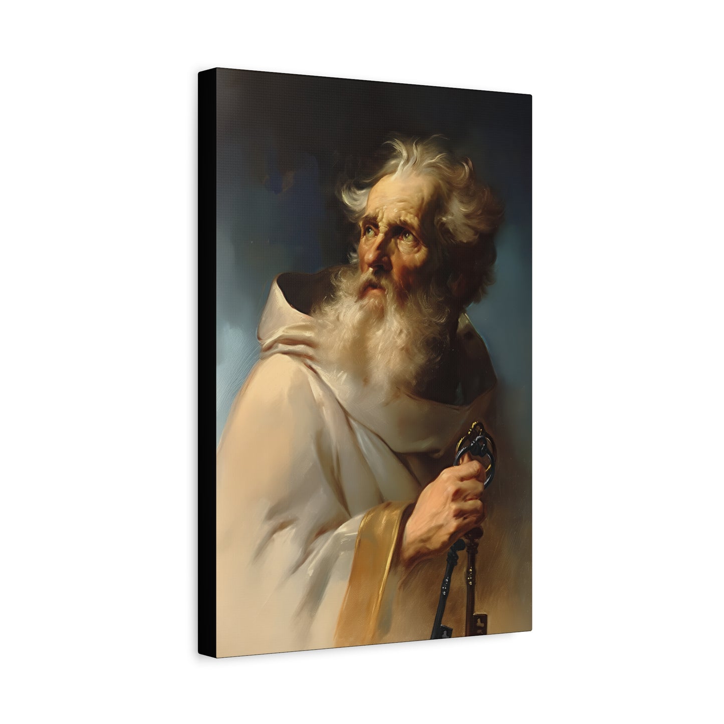 Saint Peter the Apostle - Museum Wrapped Canvas - Print - Religious Art for your Home - Christian print - Prayer Room - Catholic