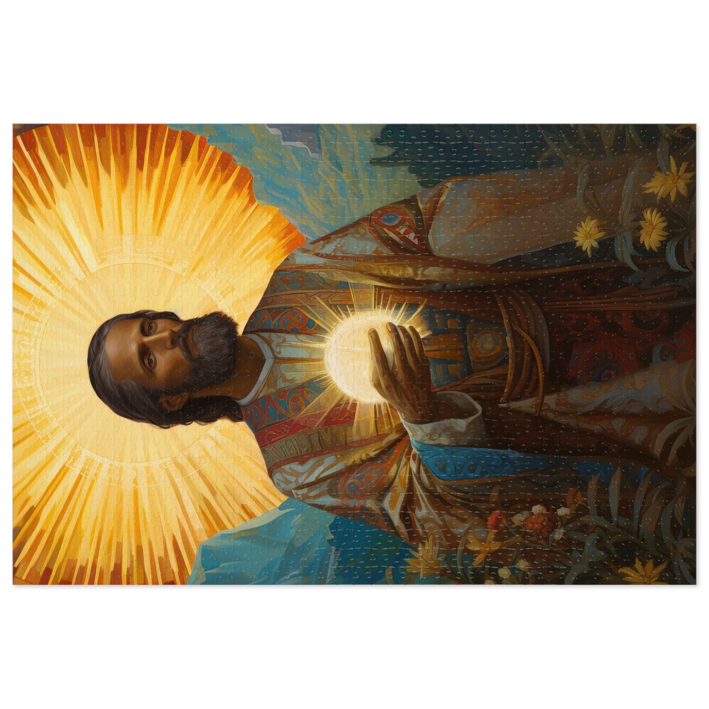 Saint Benignus of Dijon - Puzzle and Keepsake Tin - Jigsaw Puzzle (30, 110, 252, 500,1000-Piece) - Religious Puzzle