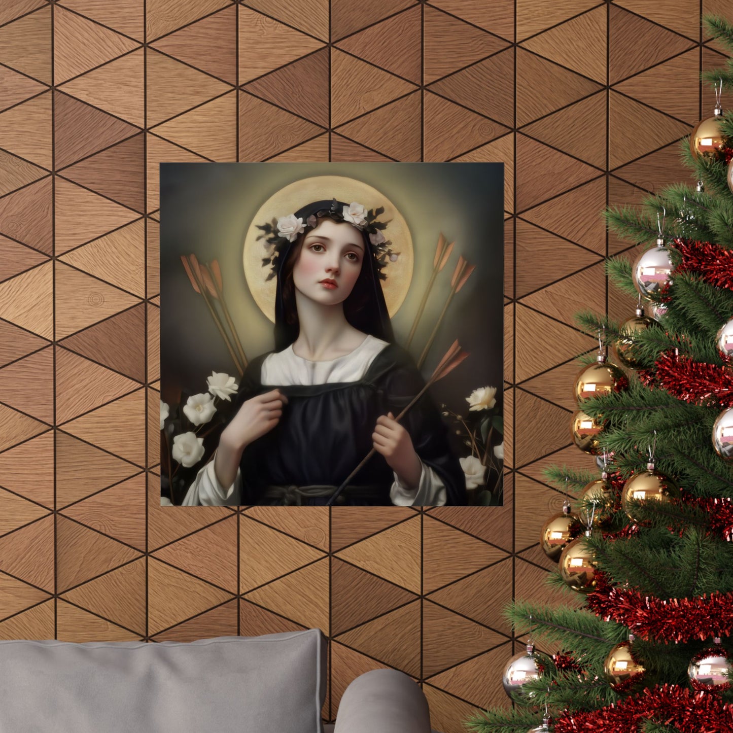 Saint Dorothy of Montau - Sanctified Souls Print - Multiple Sizes - Premium Matte Vertical Posters