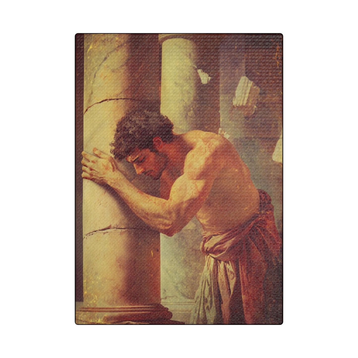 Samson - Museum Wrapped Canvas - Sanctified Souls Print - Religious Art for your Home