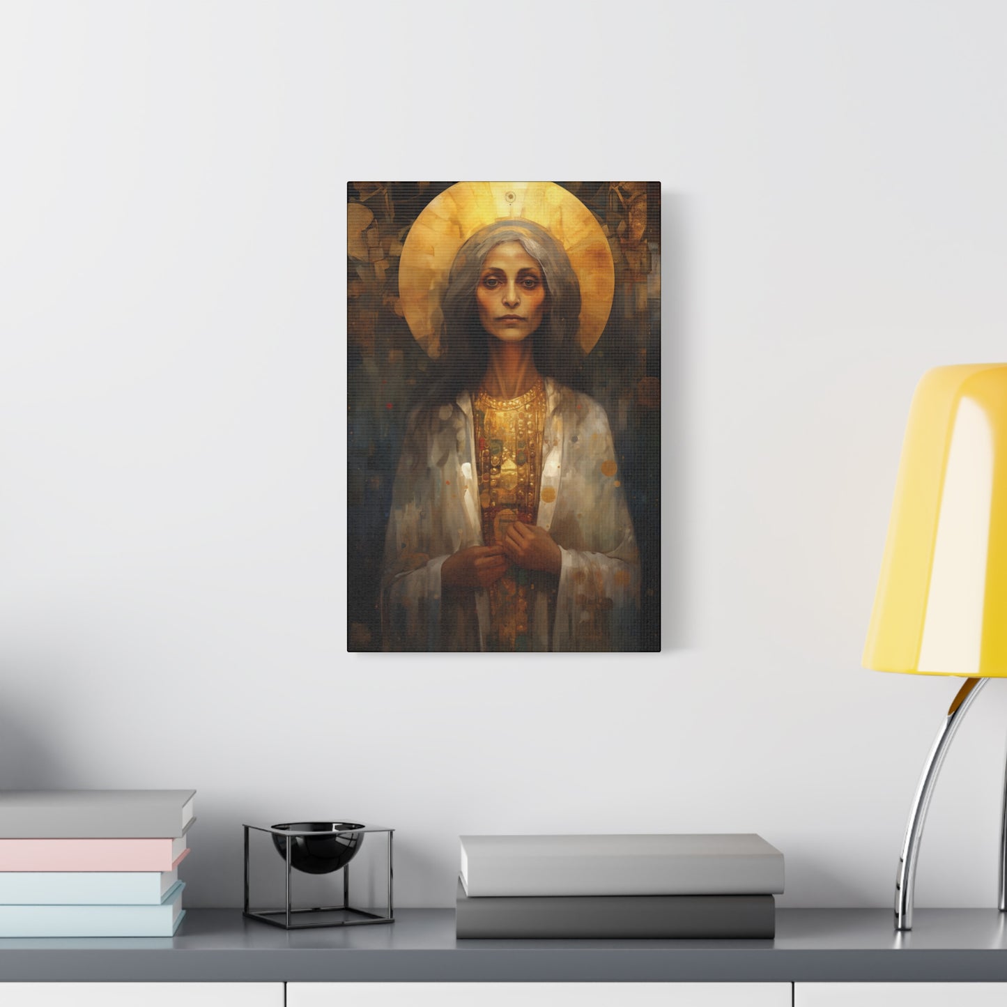 Saint Mary of Egypt - Museum Wrapped Canvas - Sanctified Souls Print - Religious Art for your Home