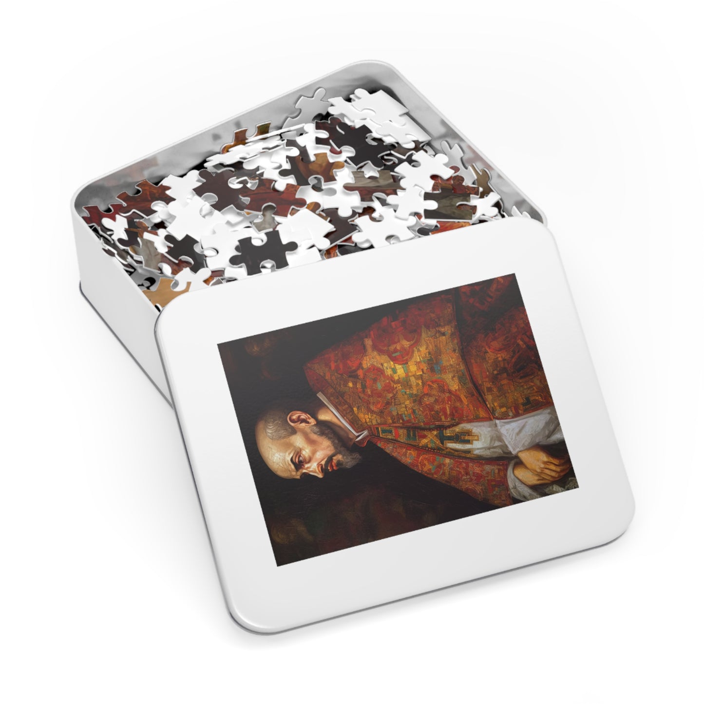 Saint Ignatius - Puzzle and Keepsake Tin - Religious Jigsaw Puzzle (30, 110, 252, 500,1000-Piece) - Religious Puzzle
