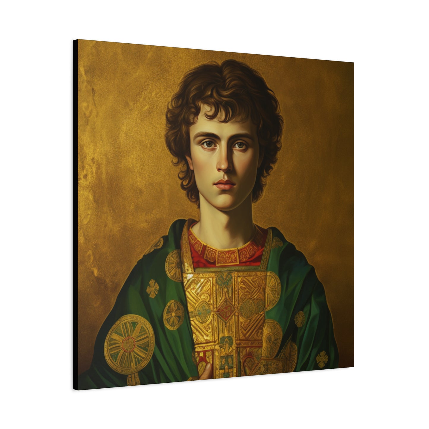 Saint Pantaleon Canvas Print - Multiple Sizes - Catholic Home art - Museum Wrapped Canvas - Sanctified Souls Print