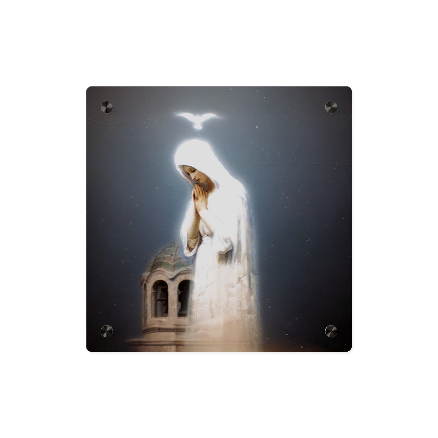 Our Lady of Zeitoun - Mother Mary Print - Marian Art - Wall Art Panel - Ready to Hang Acrylic Print - Saint Art - Catholic Art