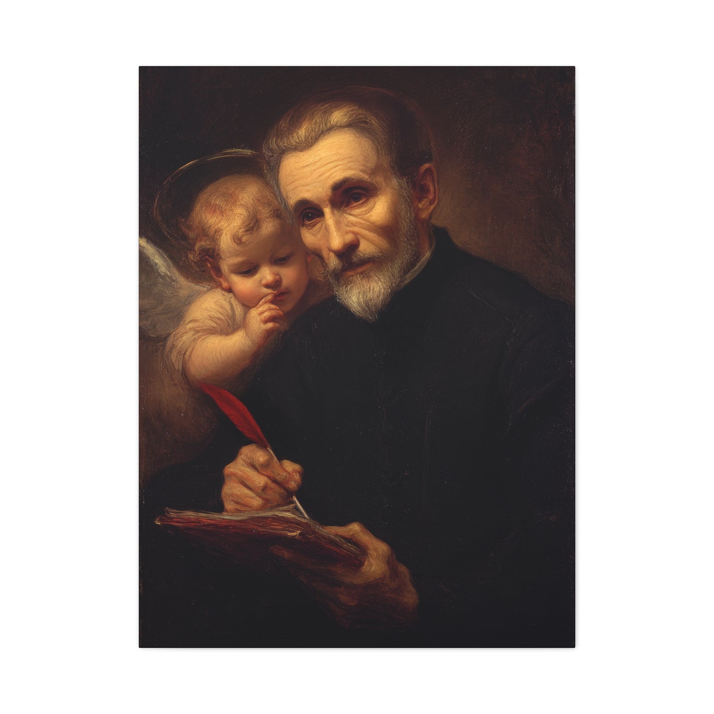 Saint Peter Canisius - Gallery Wrapped Canvas - Print - Religious Art for your Home - Catholic Art Print