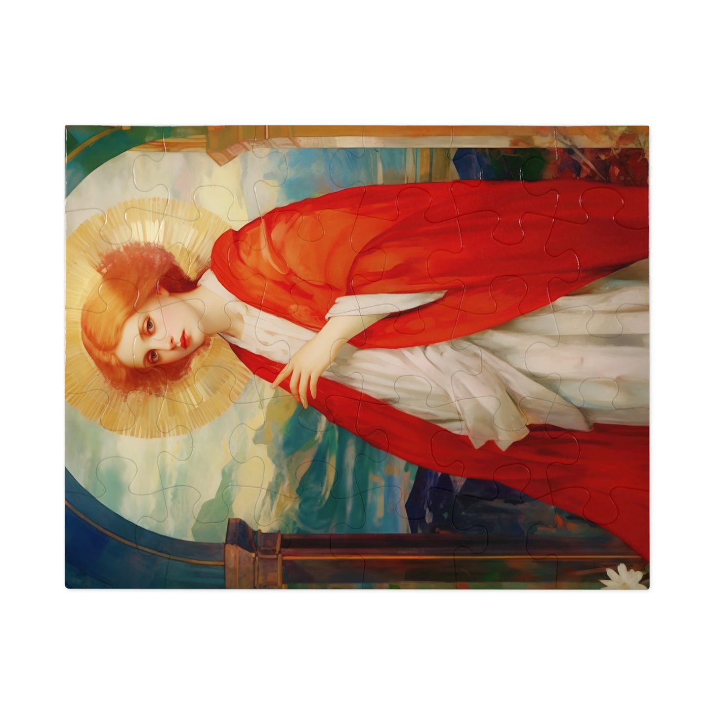 Saint Bibiana - Puzzle and Keepsake Tin - Jigsaw Puzzle (30, 110, 252, 500,1000-Piece) - Religious Puzzle