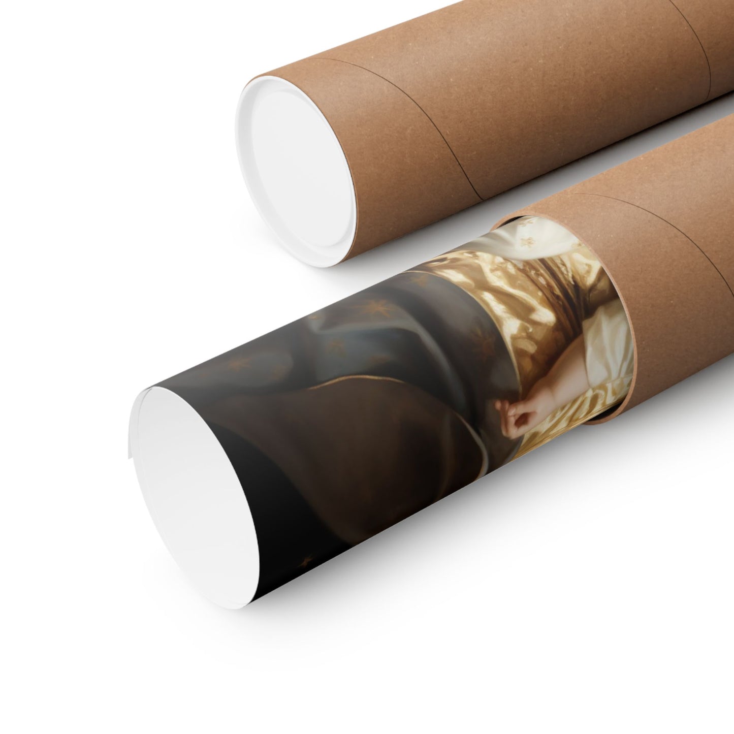 Our Lady of Mount Carmel - Sanctified Souls Print - Multiple Sizes - Premium Matte Vertical Posters