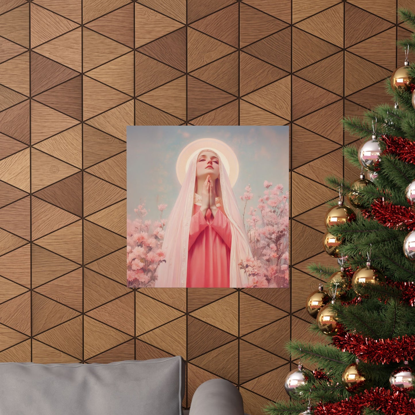 Saint Illuminata - Sanctified Souls Print - Multiple Sizes - Premium Matte Vertical Posters