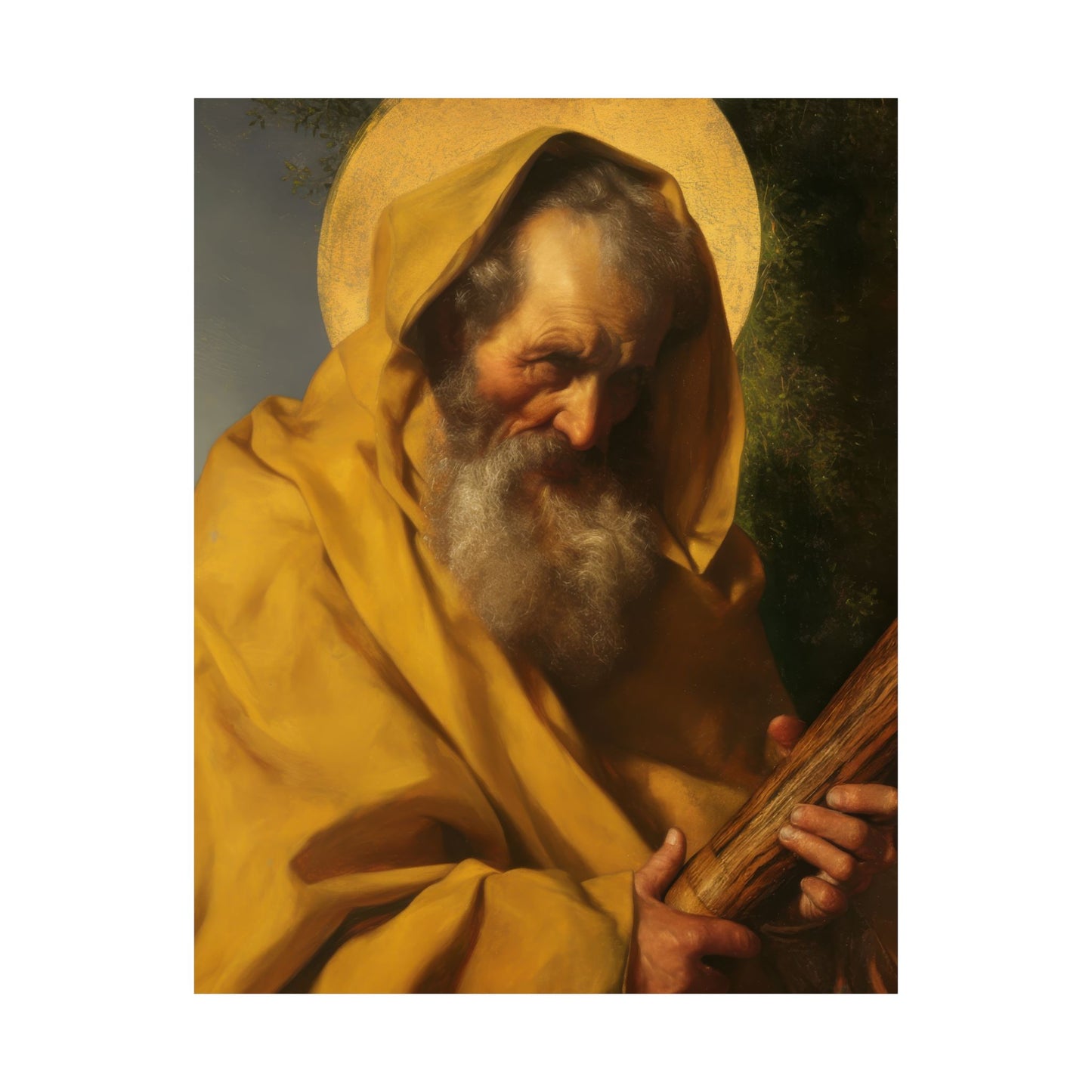 Saint James the Lesser - Apostle - Sanctified Souls Print - Multiple Sizes - Premium Posters - Catholic Art - Christian Home Decor Artwork