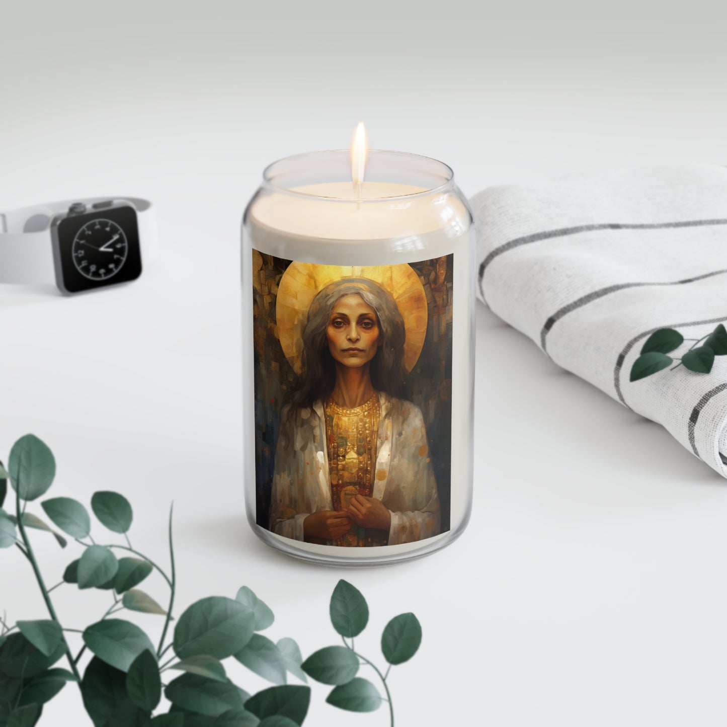 Saint Mary of Egypt - Scented Prayer Candle, 13.75oz - Tall Size - Religious Prayer Candle - Catholic Art