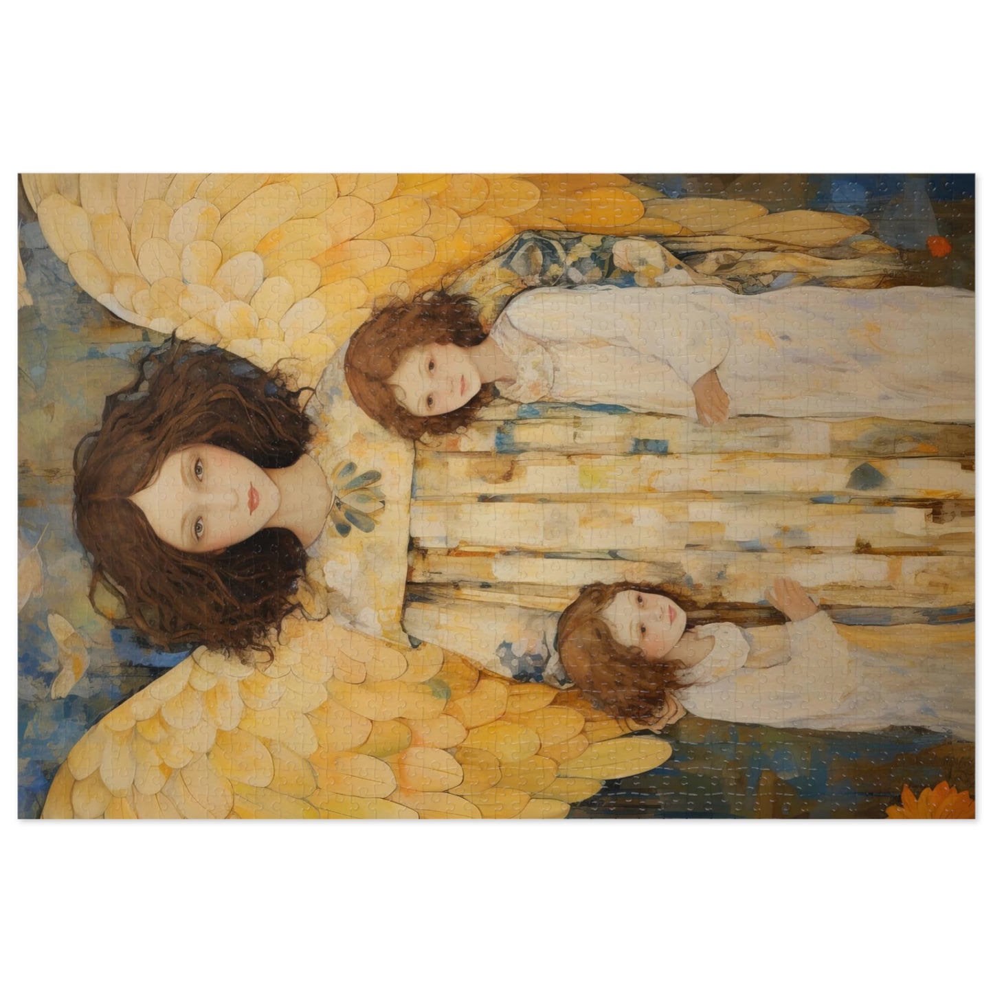 Embrace of the Guardian - Puzzle and Keepsake Tin - Religious Jigsaw Puzzle (30, 110, 252, 500,1000-Piece) - Religious Puzzle