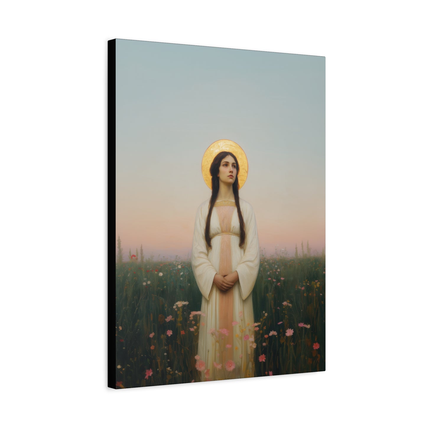 Saint Sabina-  Museum Wrapped Canvas - Sanctified Souls Print - Religious Art for your Home - Catholic Patron Saint Art