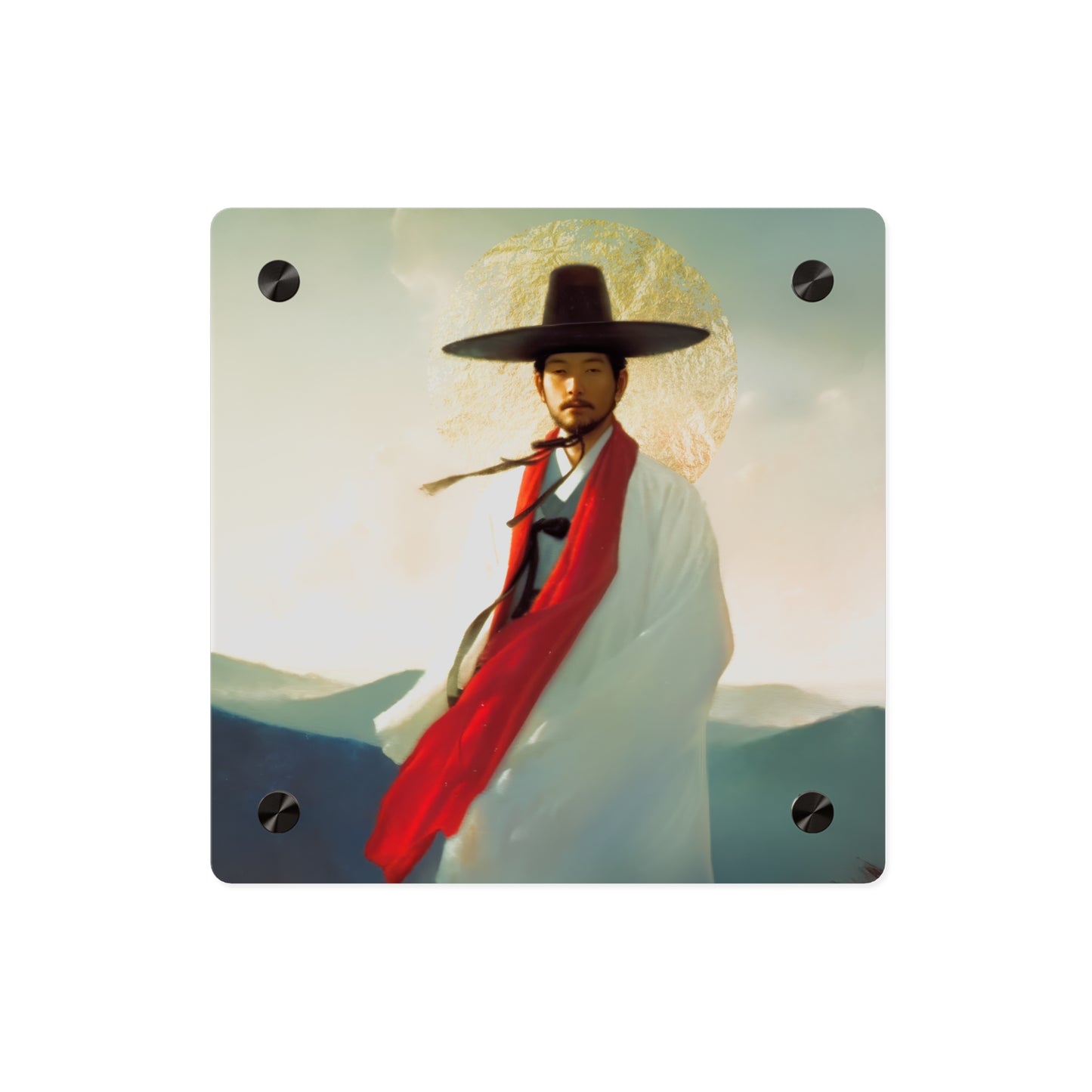 Saint Andrew Kim Taegon Wall Art Panel - Ready to Hang Acrylic Print - Catholic Saint Art - Patron Saint Print - Martyr of the Church Art