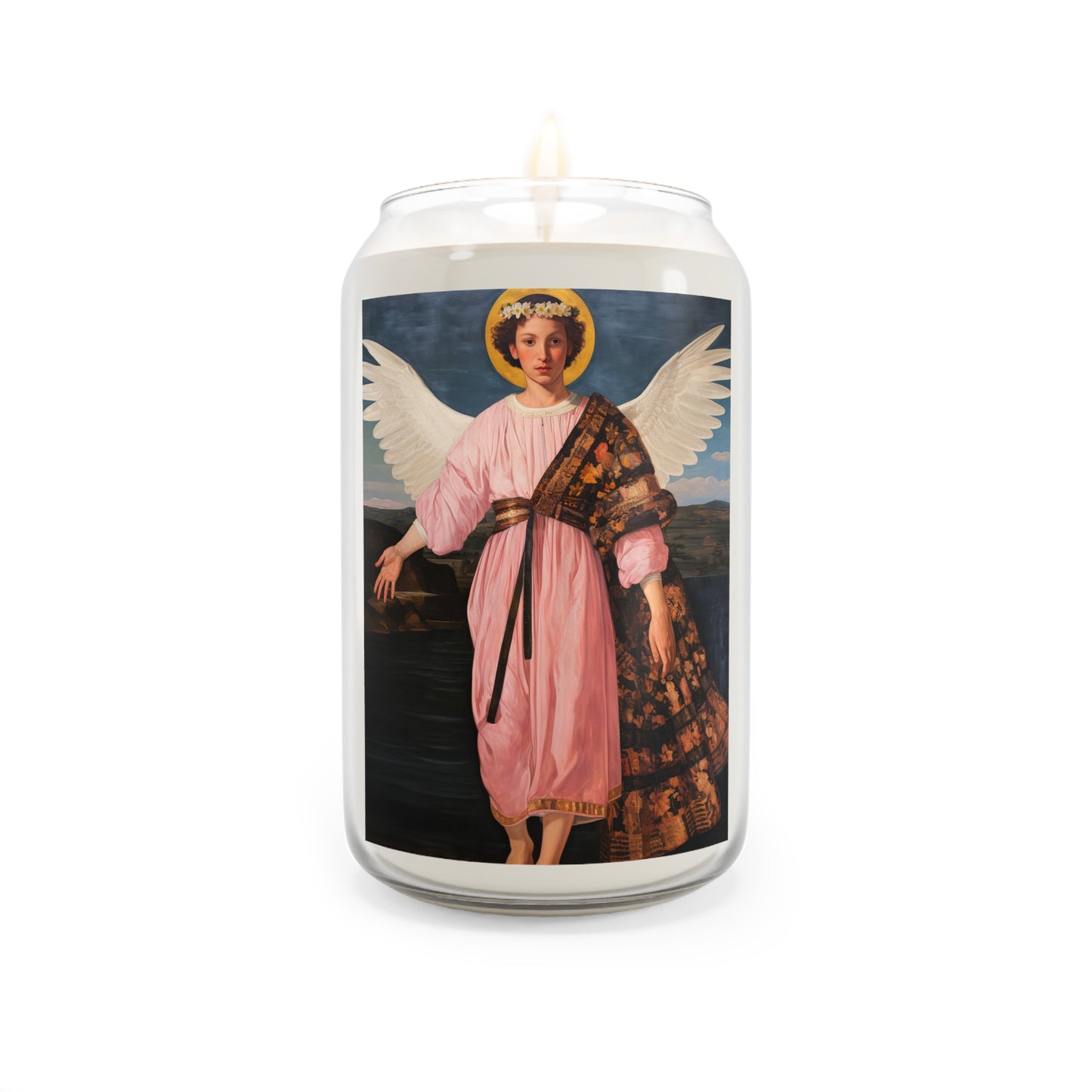 Saint Raphael the Archangel  - Scented Prayer Candle, 13.75oz - Tall Size - Religious Prayer Candle - Catholic Art