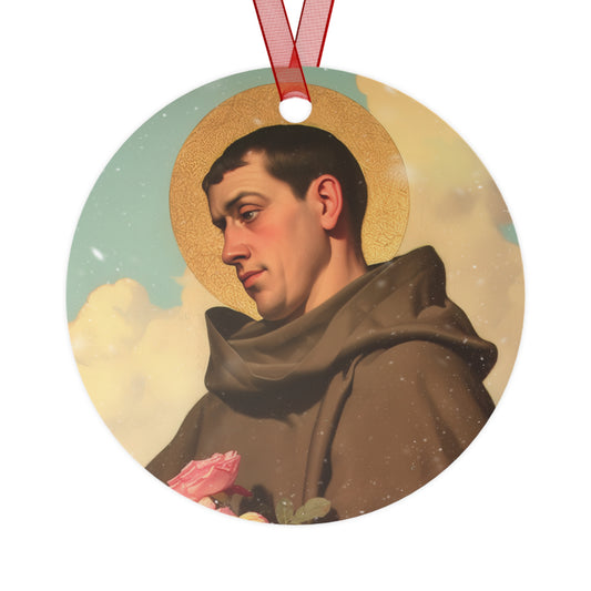 Saint Didacus of Alcala - Metal Ornament - Religious Holiday Christmas Ornament and Keepsake