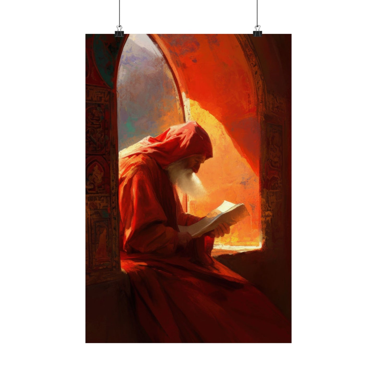 Isaiah and the Promise of the Holy One - Sanctified Souls Print - Multiple Sizes - Premium Matte Vertical Posters
