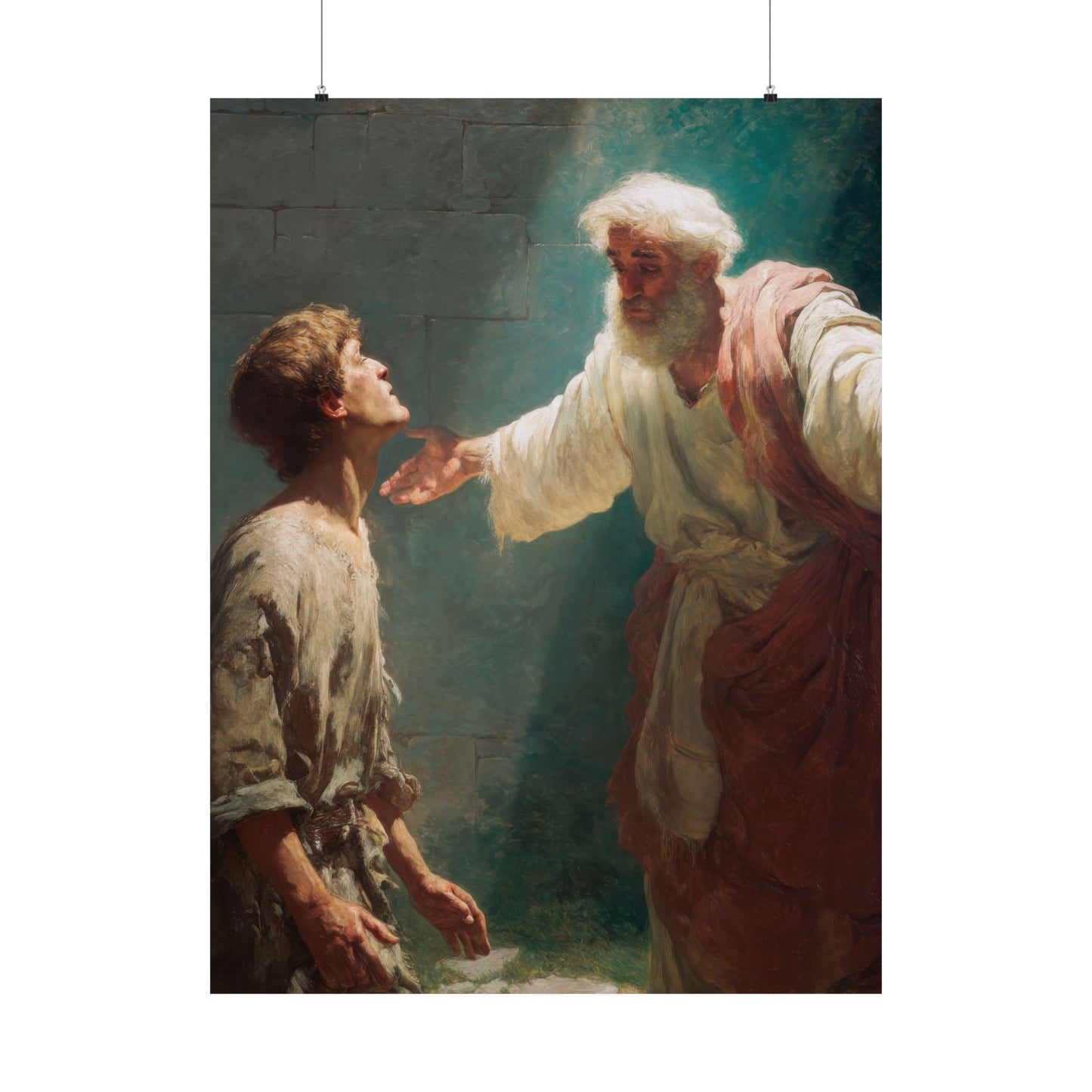 Homecoming of the Prodigal Son - Sanctified Souls Print - Multiple Sizes - Premium Matte Vertical Posters