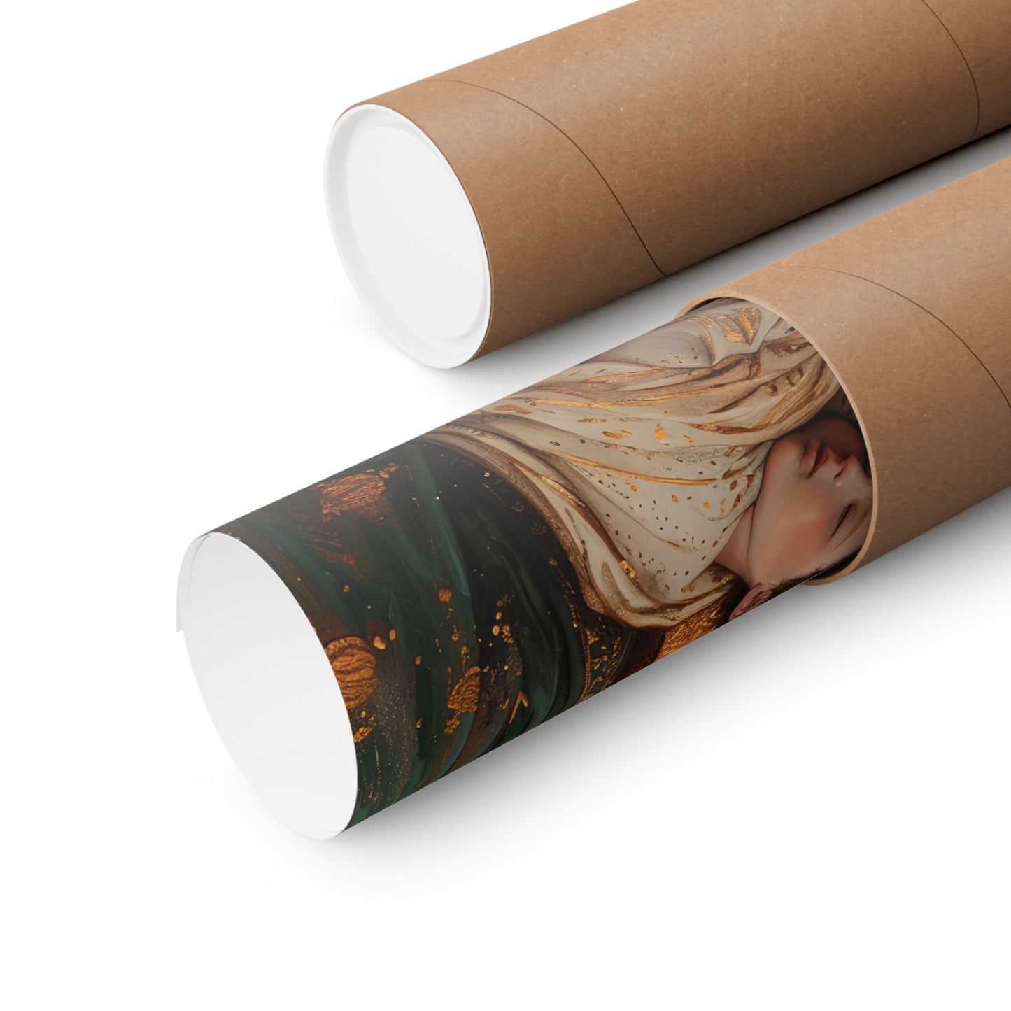 Divine Harmony - The Holy Family - Sanctified Souls Print - Multiple Sizes - Premium Matte Vertical Posters - Jesus, Mary, Joseph