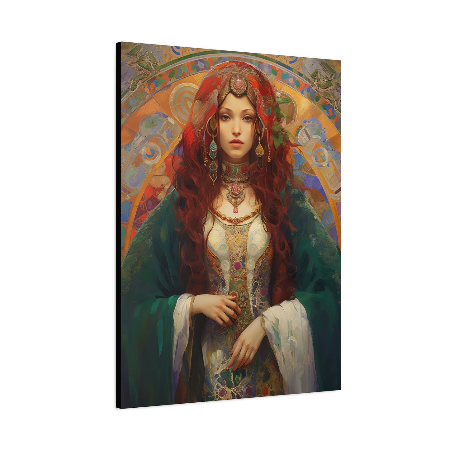 Saint Margaret of Antioch - Museum Wrapped Canvas - Sanctified Souls Print