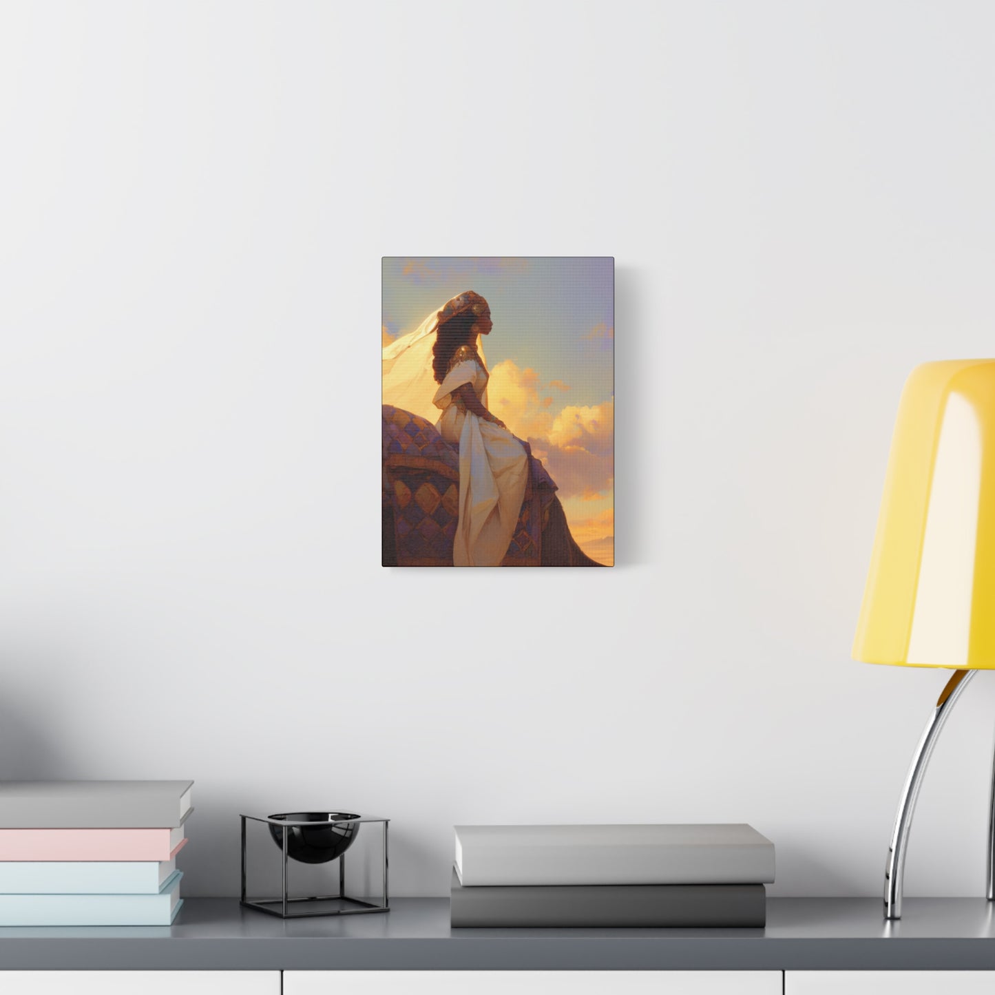 Queen of Sheba - Gallery Wrapped Canvas - Print - Religious Art for your Home - Catholic Art
