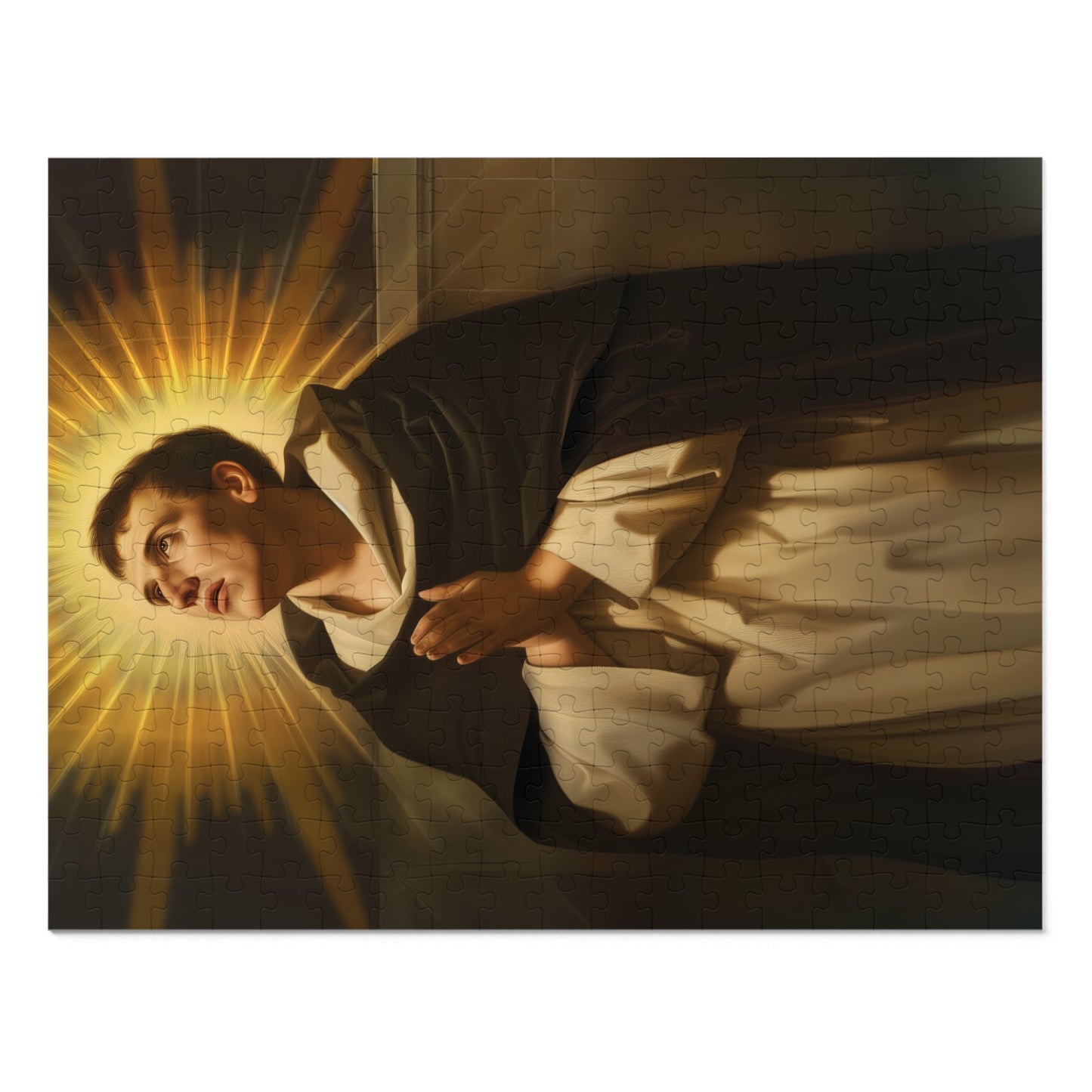 Saint Thomas Aquinas - Puzzle and Keepsake Tin - Religious Jigsaw Puzzle (30, 110, 252, 500,1000-Piece) - Religious Puzzle