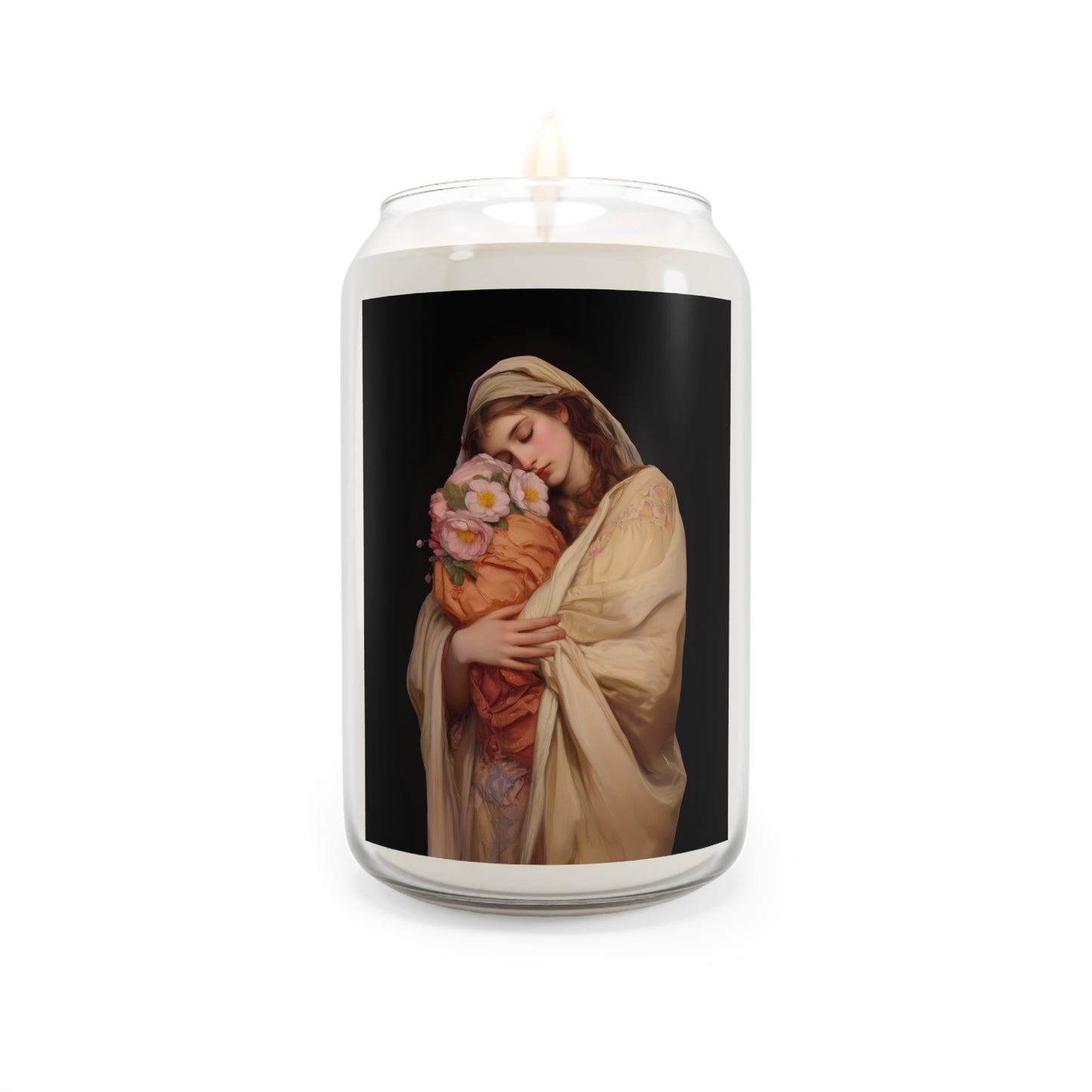 The Silent Cry of the Holy Innocents - The Feast of the Holy Innocents  - Scented Prayer Candle, 13.75oz - Catholic Art - Religious Art