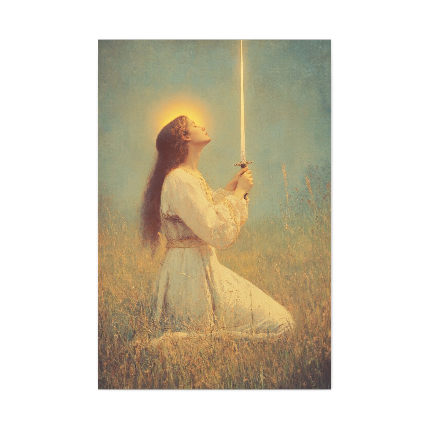 St. Joan of Arc - Catholic Saint Canvas Print