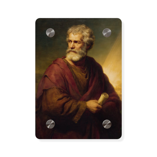 Saint Philip Acrylic Wall Art Panel - Ready to Hang Acrylic Print - Patron Saint Art - Catholic Saint Art