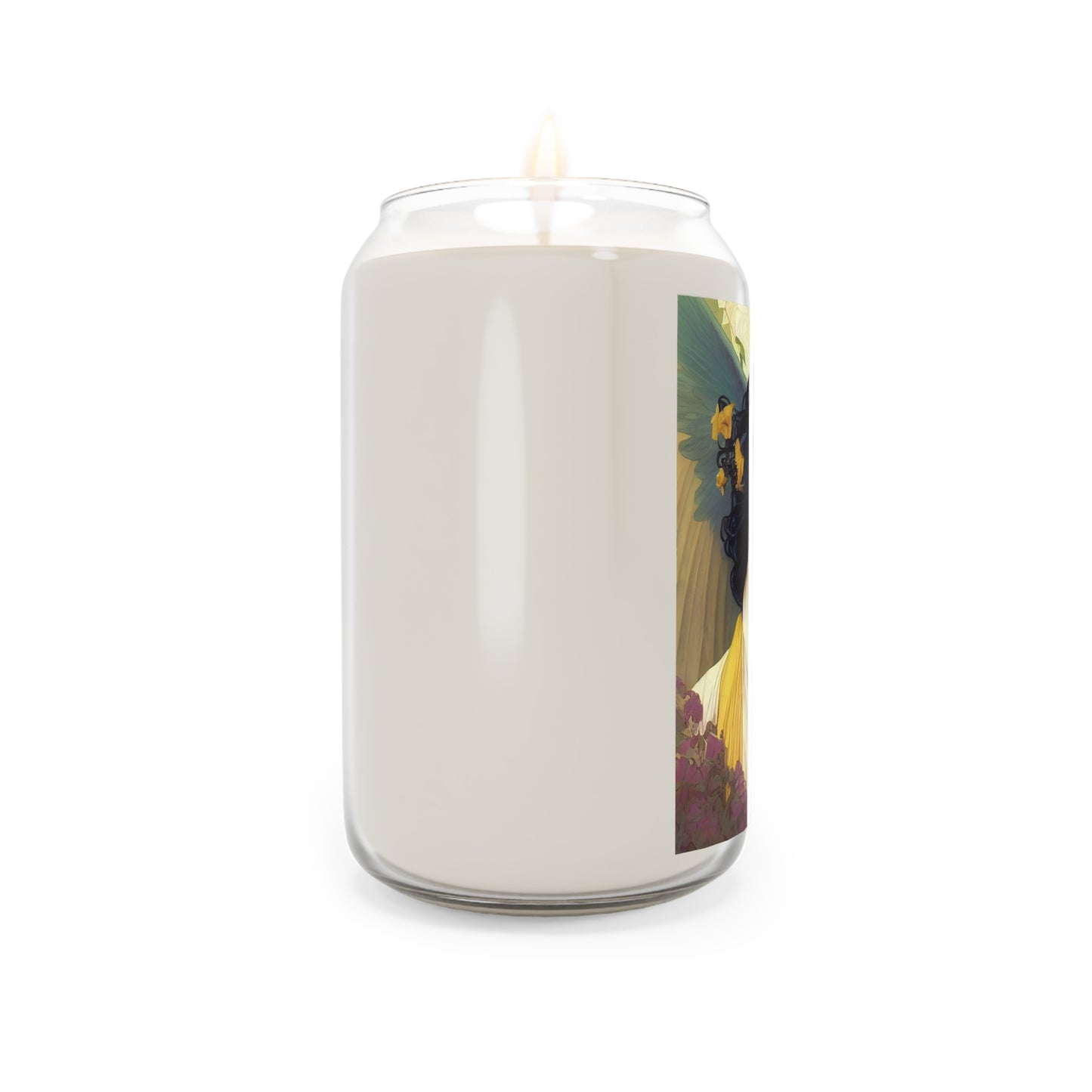 The Archangel Michael Candle  - Scented Candle, 13.75oz - Religious Prayer Candle - Guardian Angel artwork - Divine Inspired Angel Magic